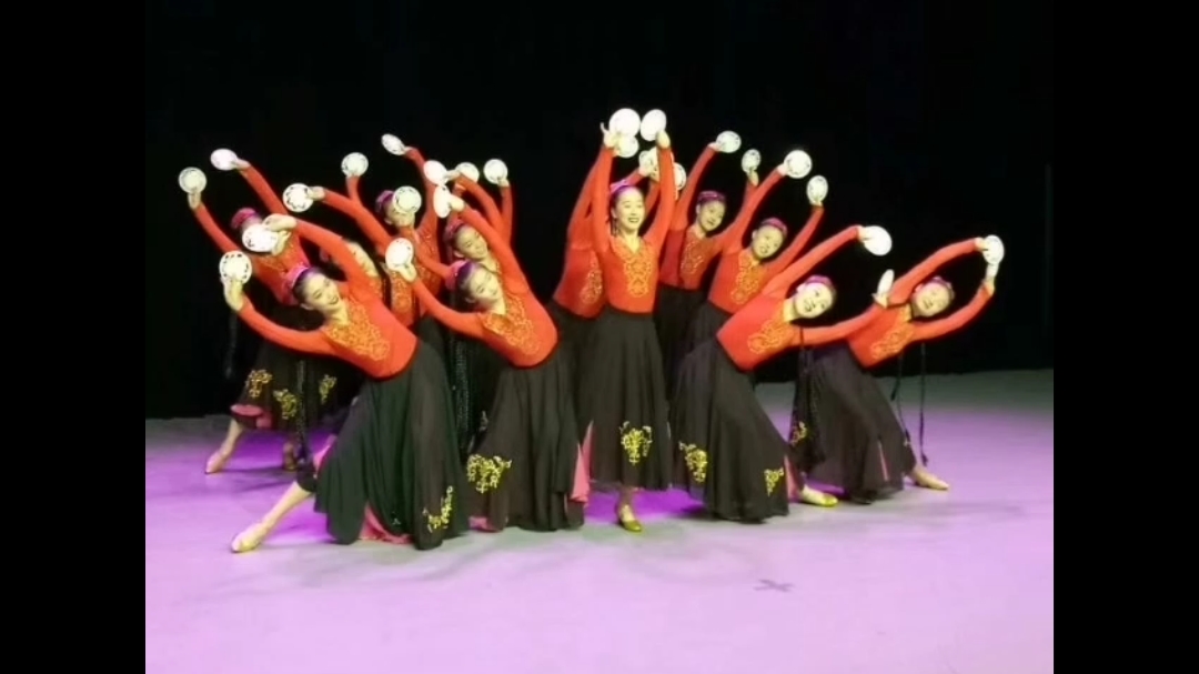 新疆维吾尔族舞蹈,多朗组合,注意节奏变化,强调附点节奏