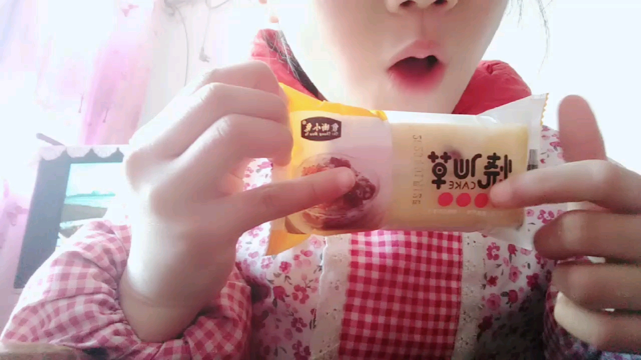 美味松软的红豆糕