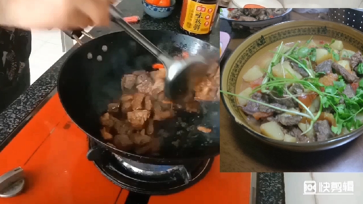 春天是小朋友长高的季节,就要多吃西红柿土豆炖牛腩,营养又美味