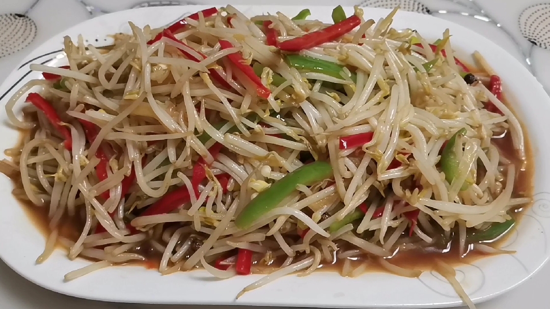 老闫做菜:家常菜爆炒绿豆芽