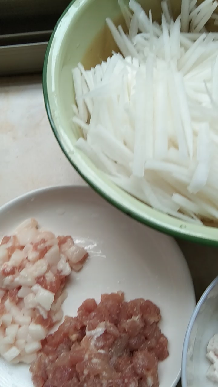 今天做的萝卜糍粑