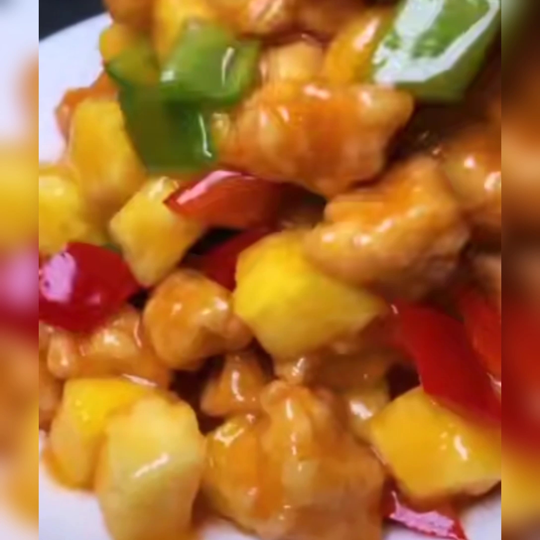 菠萝咕咾肉!!!