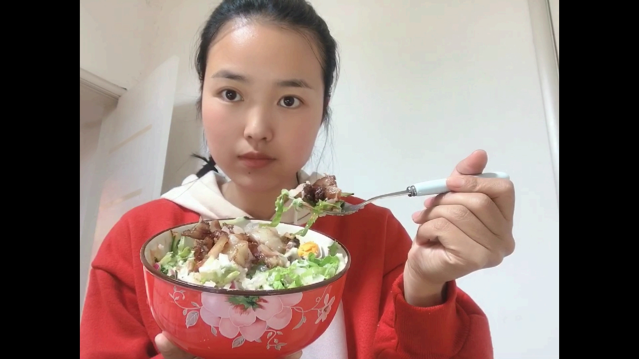 自制烤肉拌饭,色香味俱全