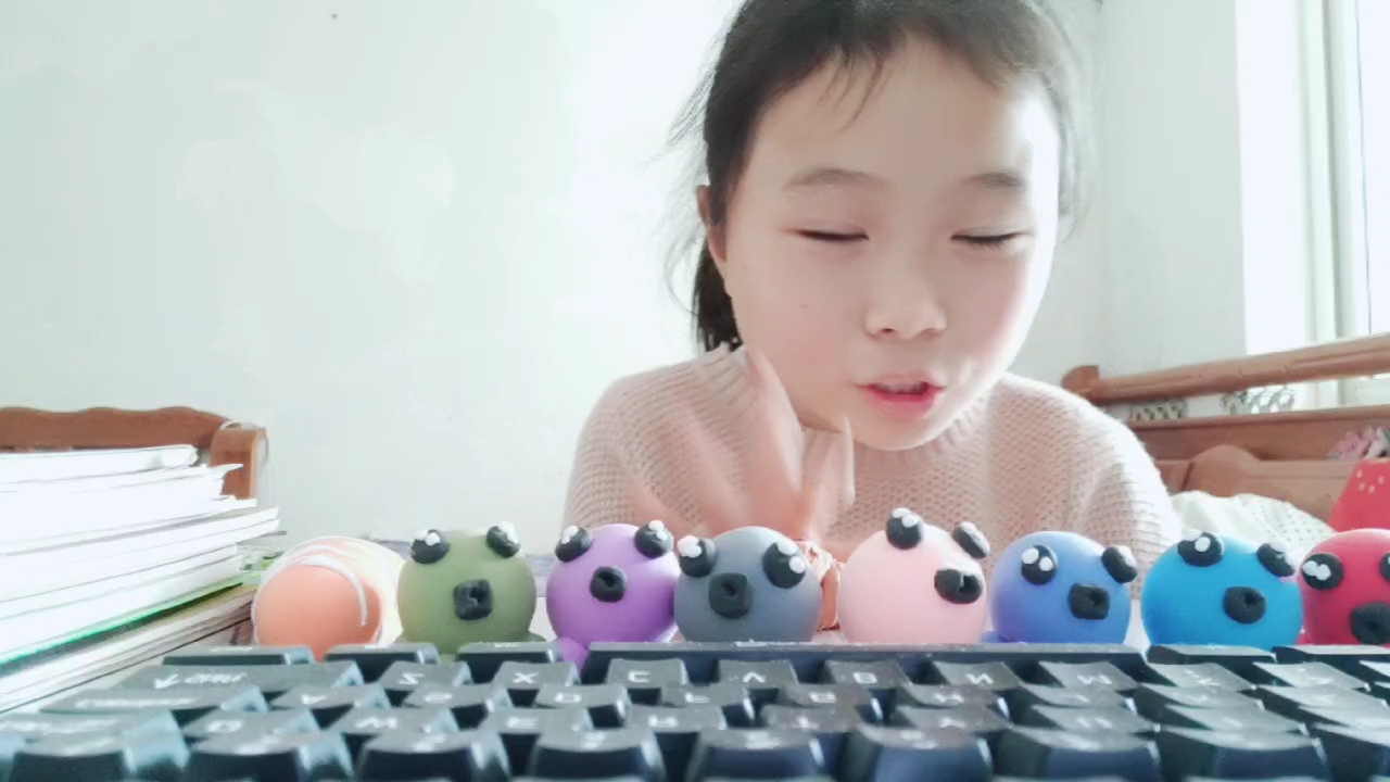 我用黏土做了一份起泡胶性质特别好