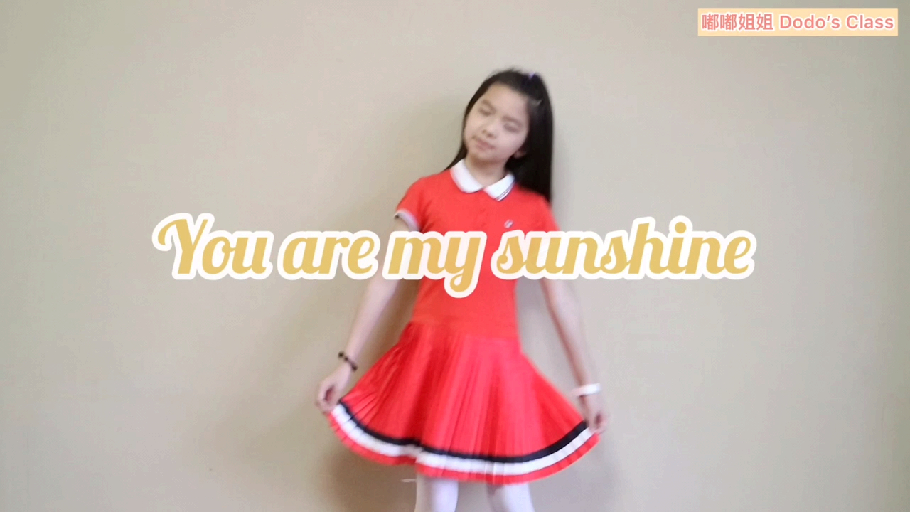 [图]甜美英文告白歌 You are my sunshine