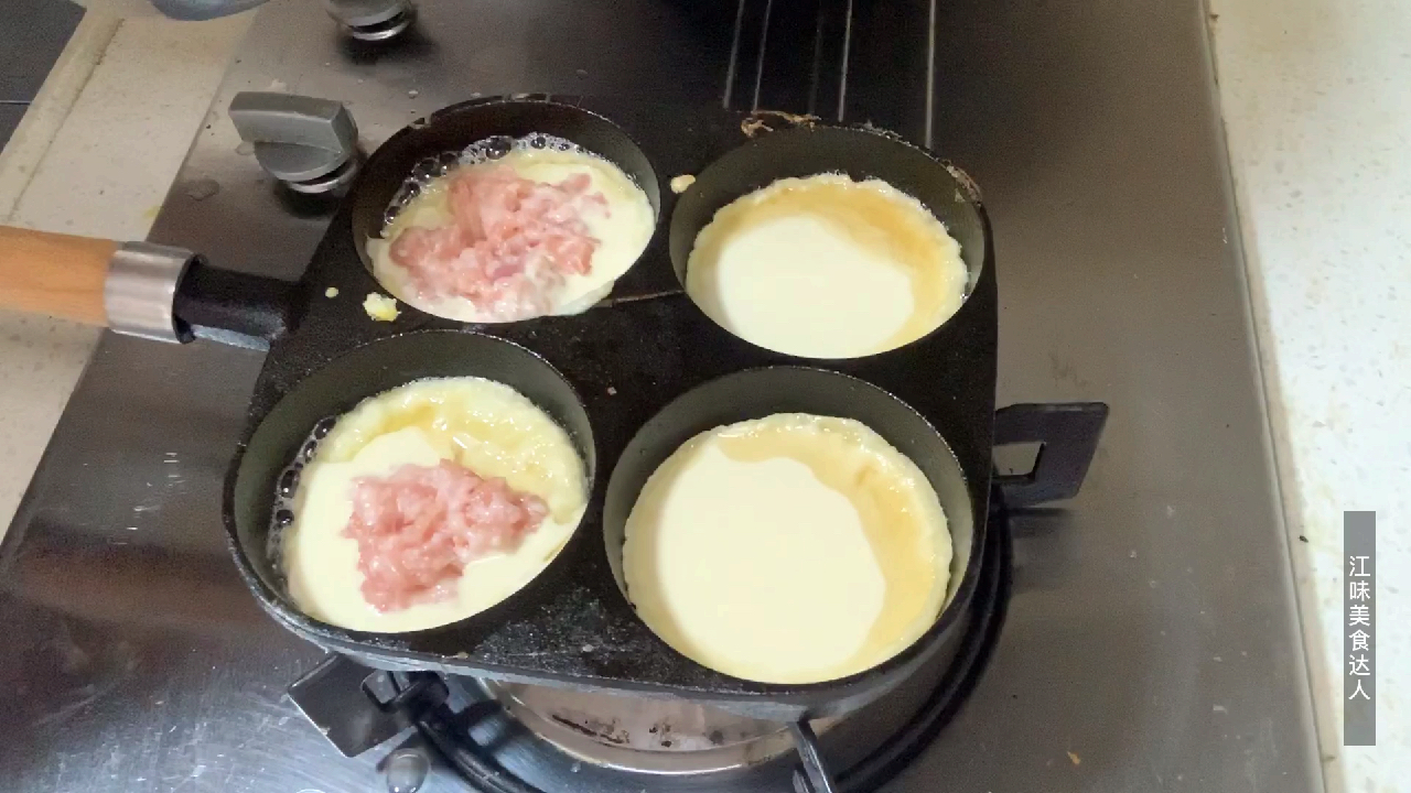 最受欢迎的街头小吃,鸡蛋汉堡  掌握配方,学会可以摆摊了。