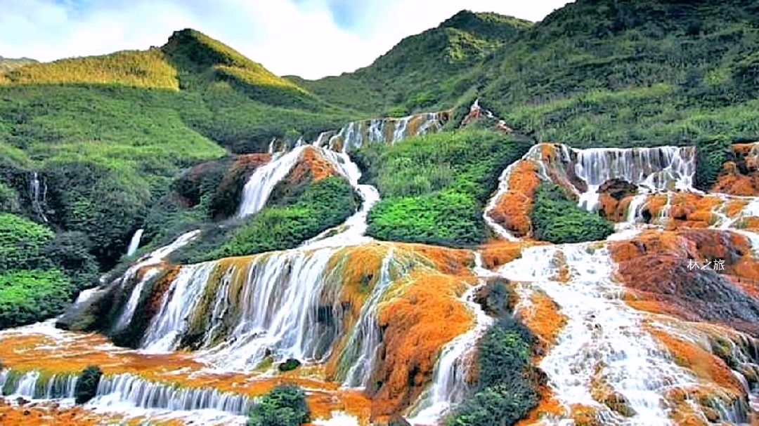 [图]航拍台湾九份风景,电影“悲伤城市”取景地