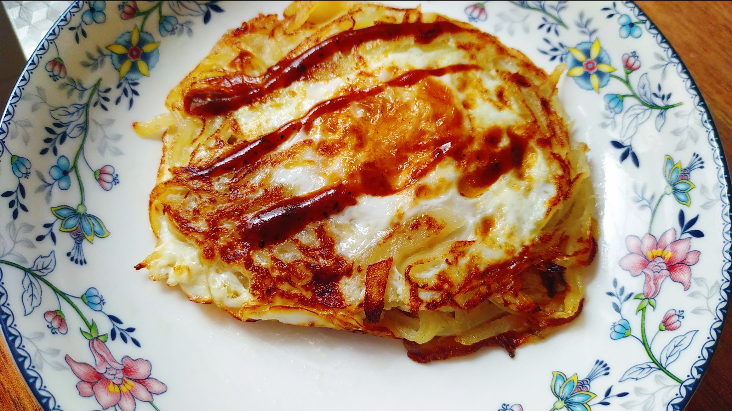 土豆丝鸡蛋的结合,薯香味儿浓,西餐口味,早餐不能少了它