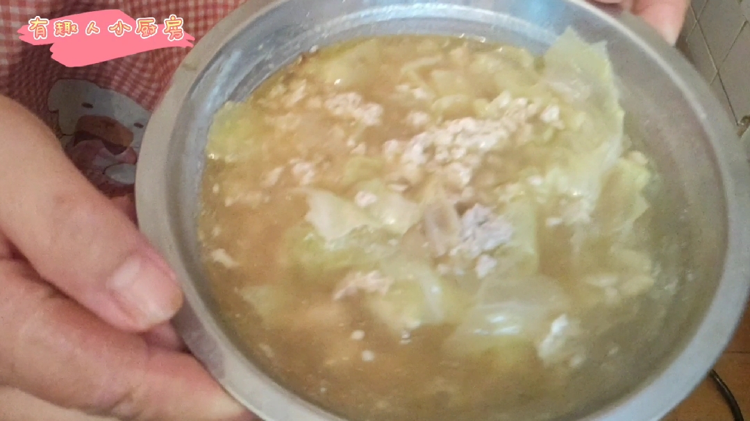 包菜牛肉丸子汤,汤汁鲜美丸子没了,不知怎么回事