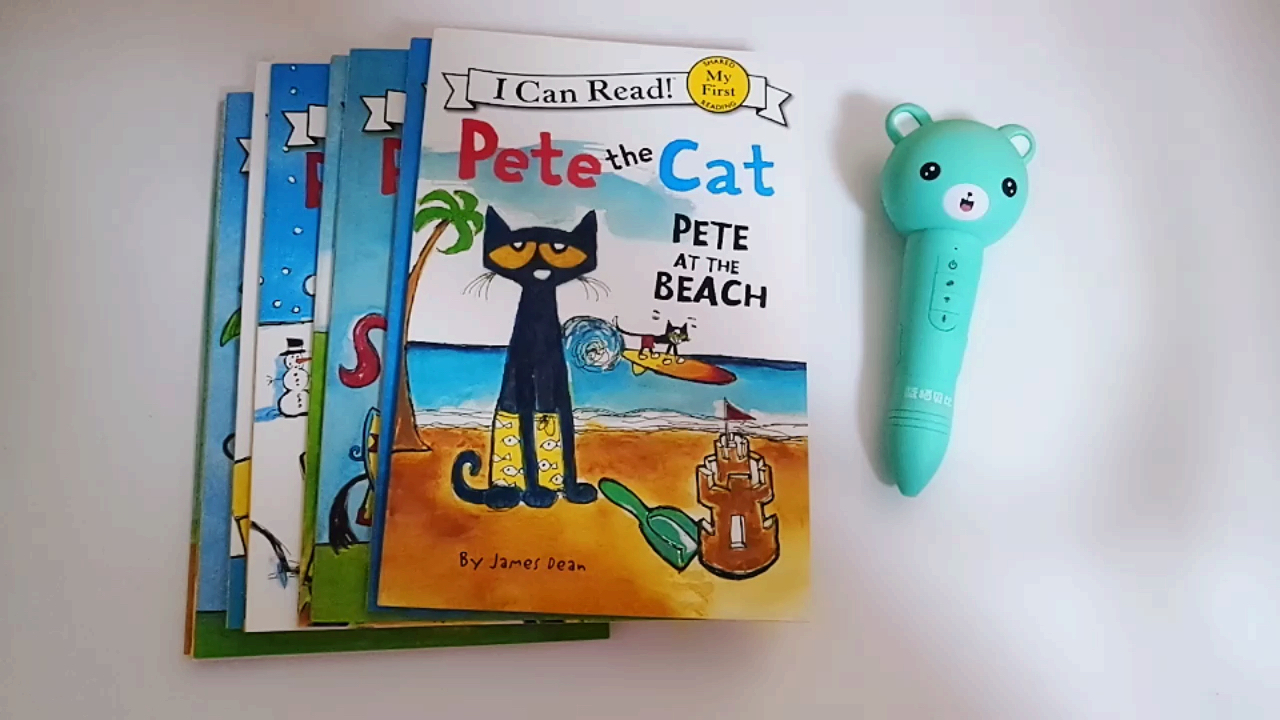 [图]蓝猫贝比点读笔点读pete the cat