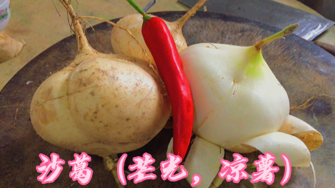 沙葛（凉薯），还是广东潮汕特色做法好，爽脆入味，咸甜适中