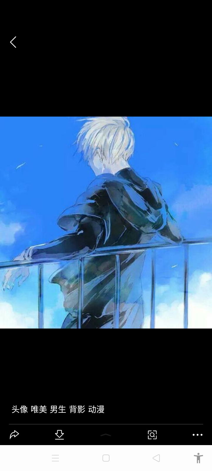 男生的动漫头像帅