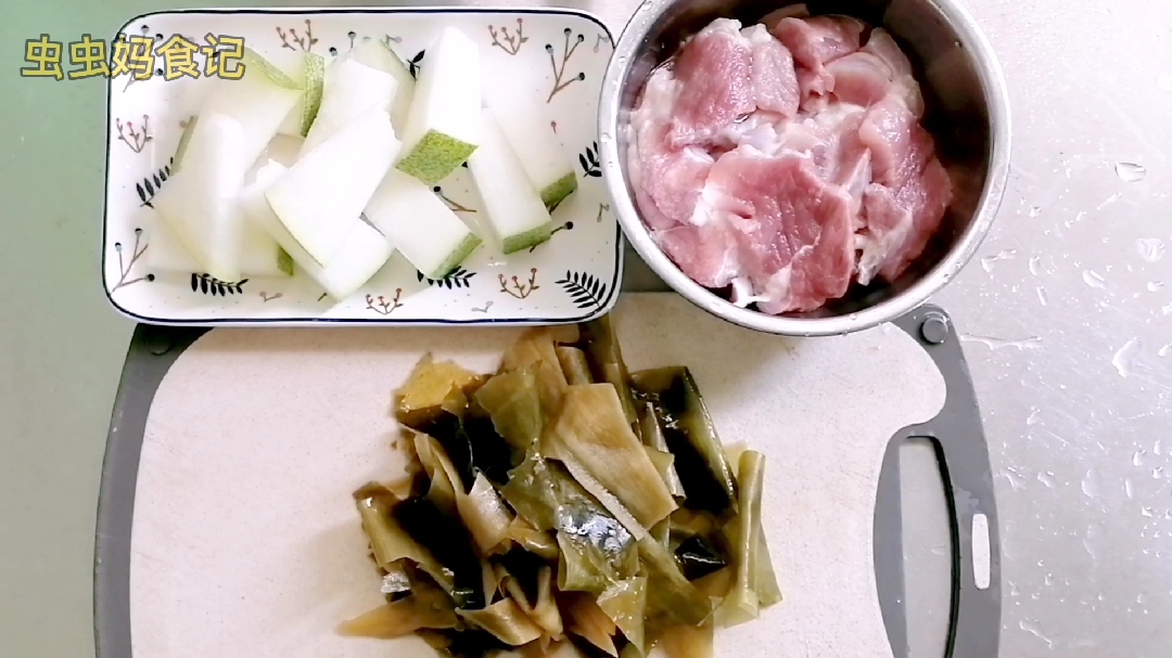 夏日消暑汤,适合所有人群,冬瓜配海带的清爽