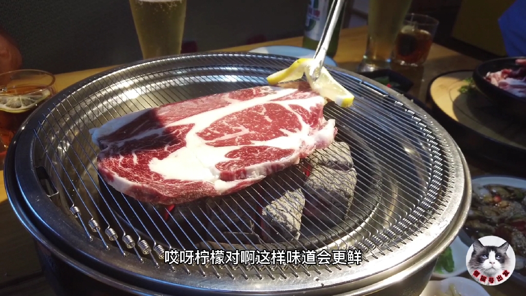 猫哥来到巴彦淖尔网红打卡地,品尝正宗韩国料理,口水流了一地!