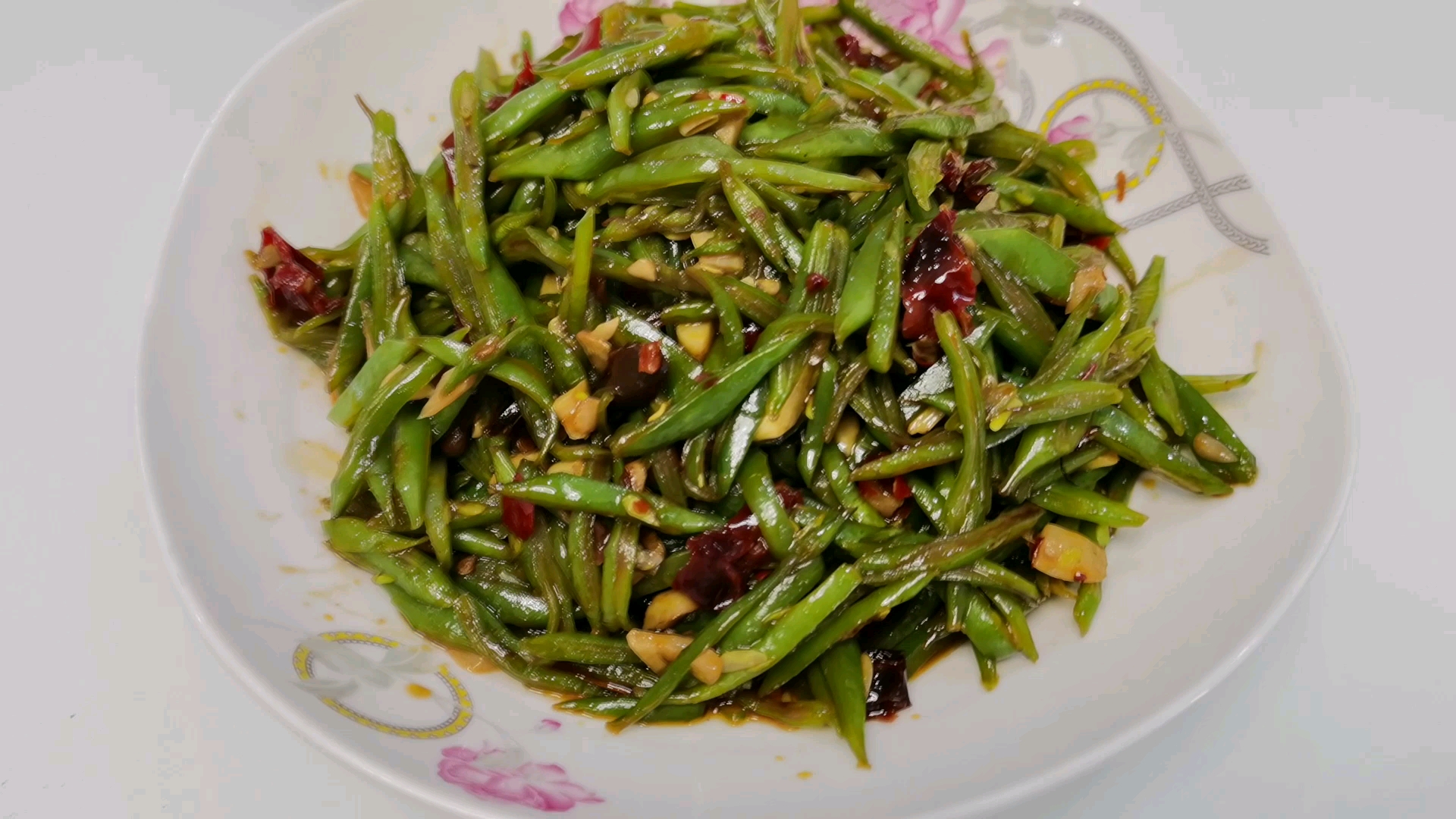 酱爆豆角丝,超级下饭菜