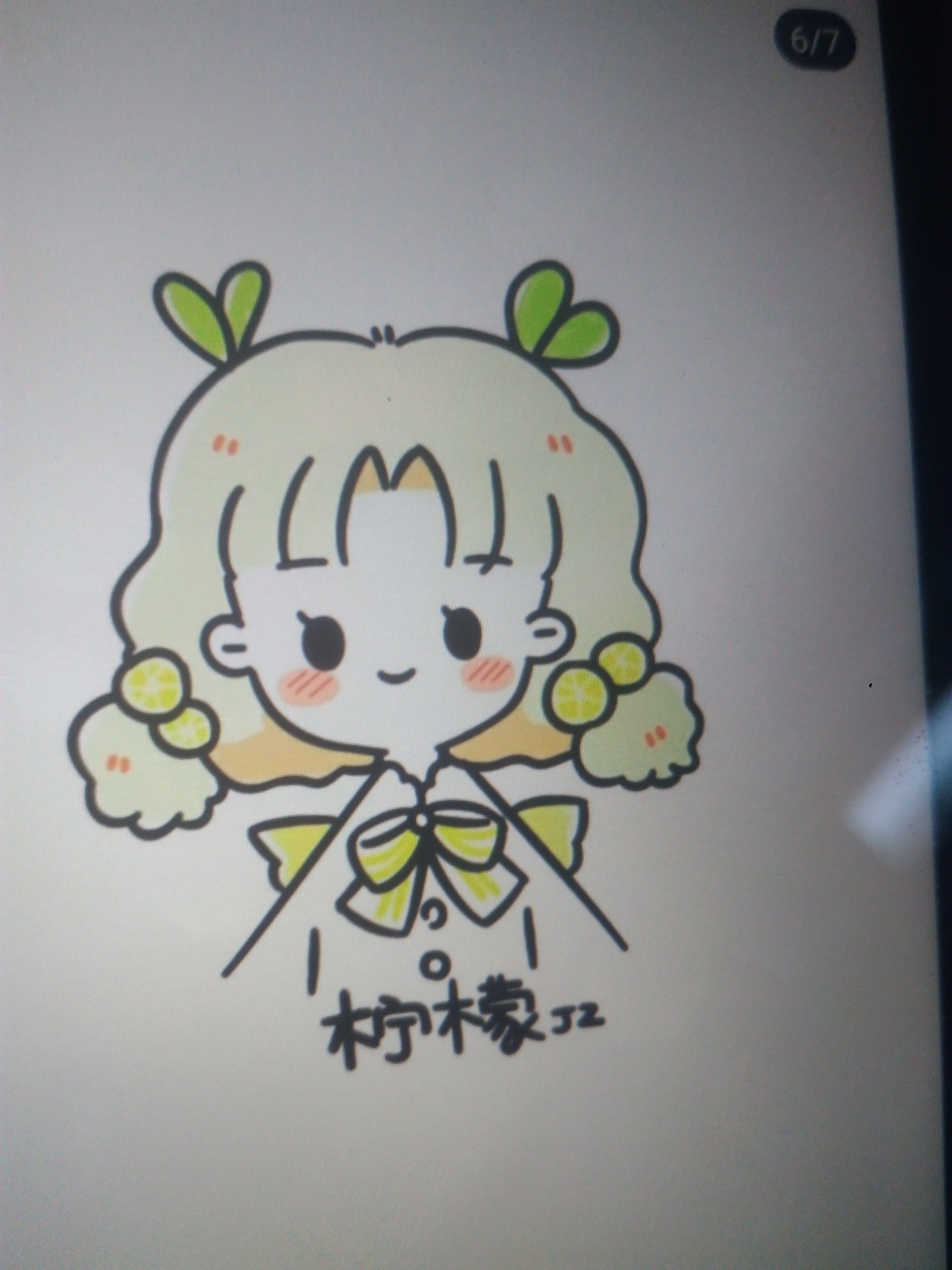 可爱美丽的水果萌妹子头像