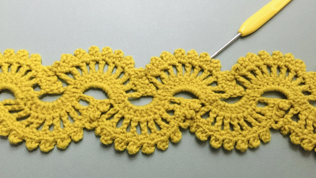 好看又实用的花边,也就是钩针才能呈现出如此美丽的织物