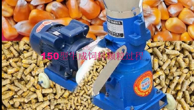 家用小型饲料颗粒机生产制作育肥羊饲料颗粒机器多少钱一台