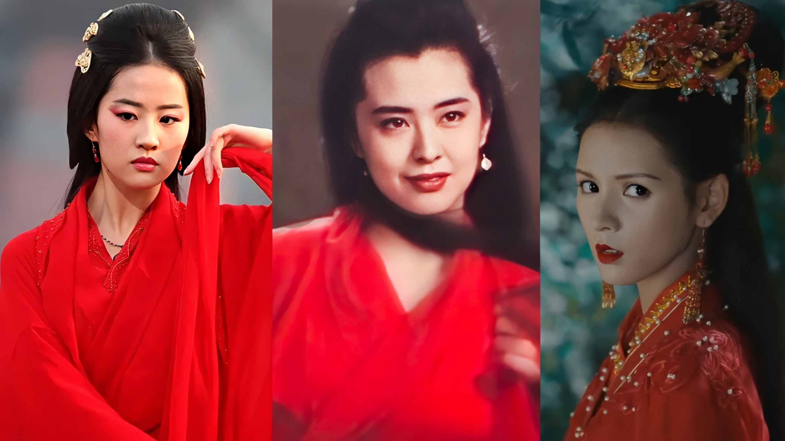 盘点五大绝美红衣新娘:张予曦《海大鱼》淡妆红裳太惊艳