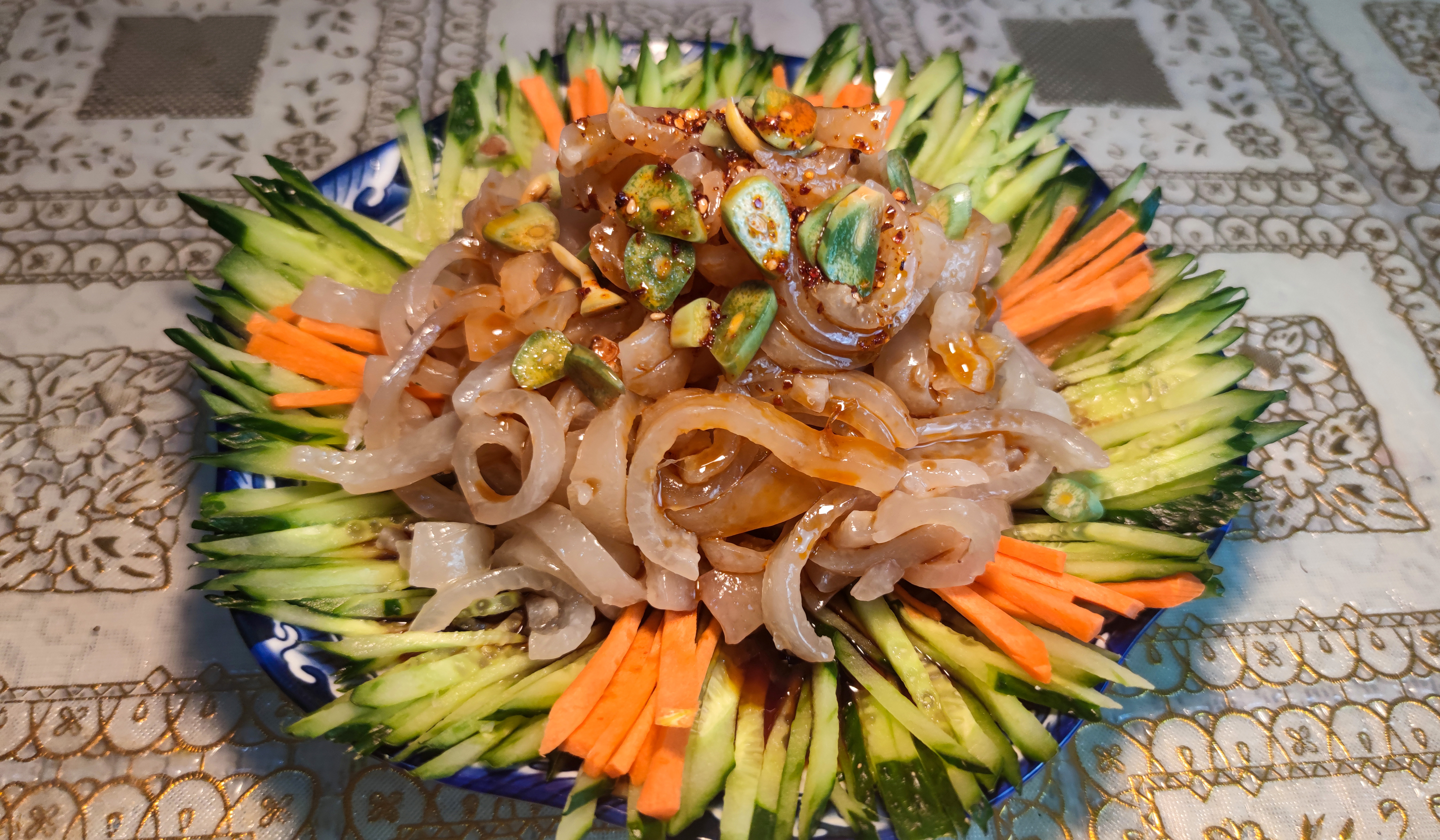 便宜,好看,还美容的美食,凉拌水晶肉皮!
