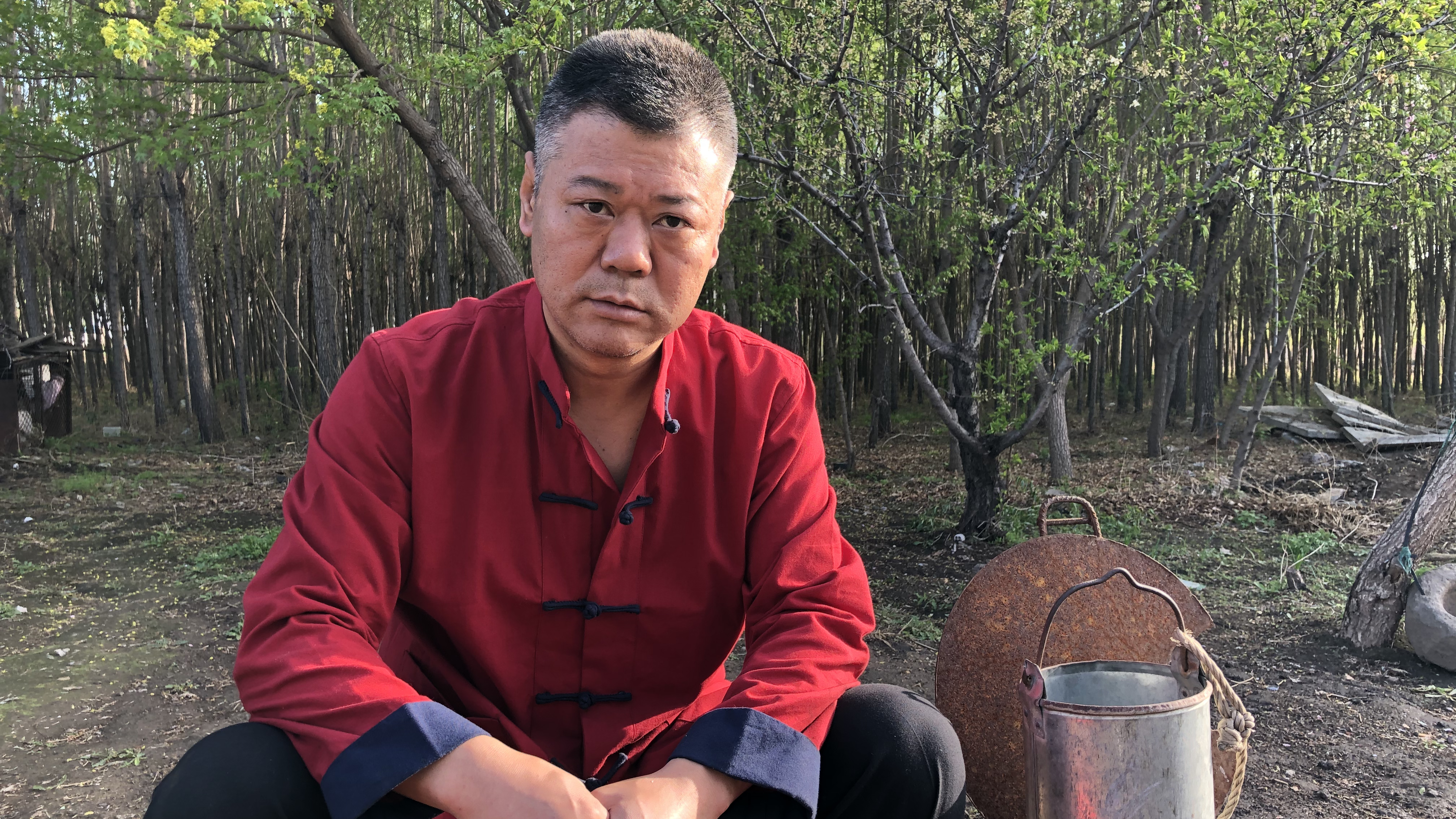 大邱做的手擀面配茄丁卤即爽滑又劲道,太毕
