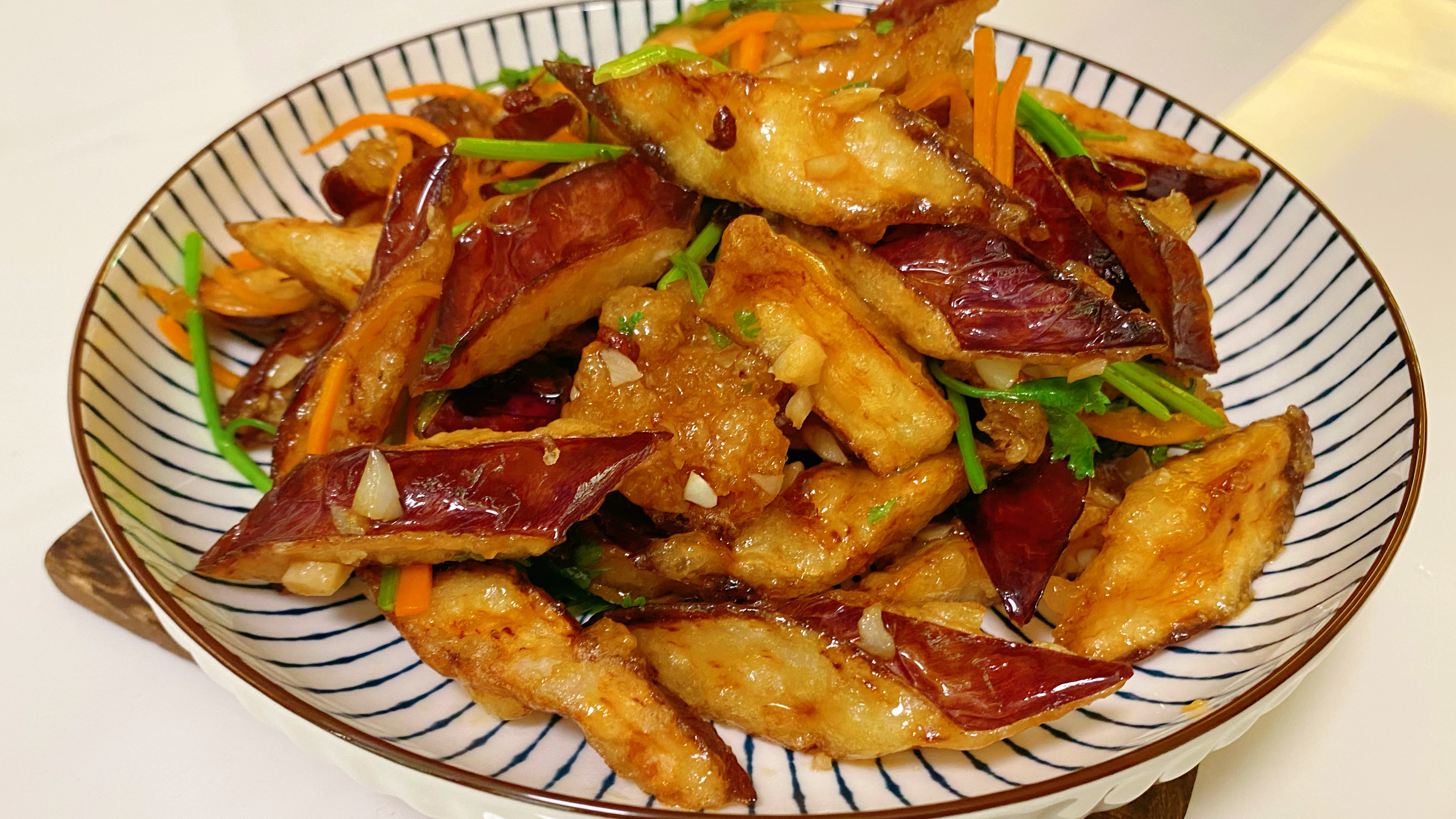 今日伙食-风味茄子