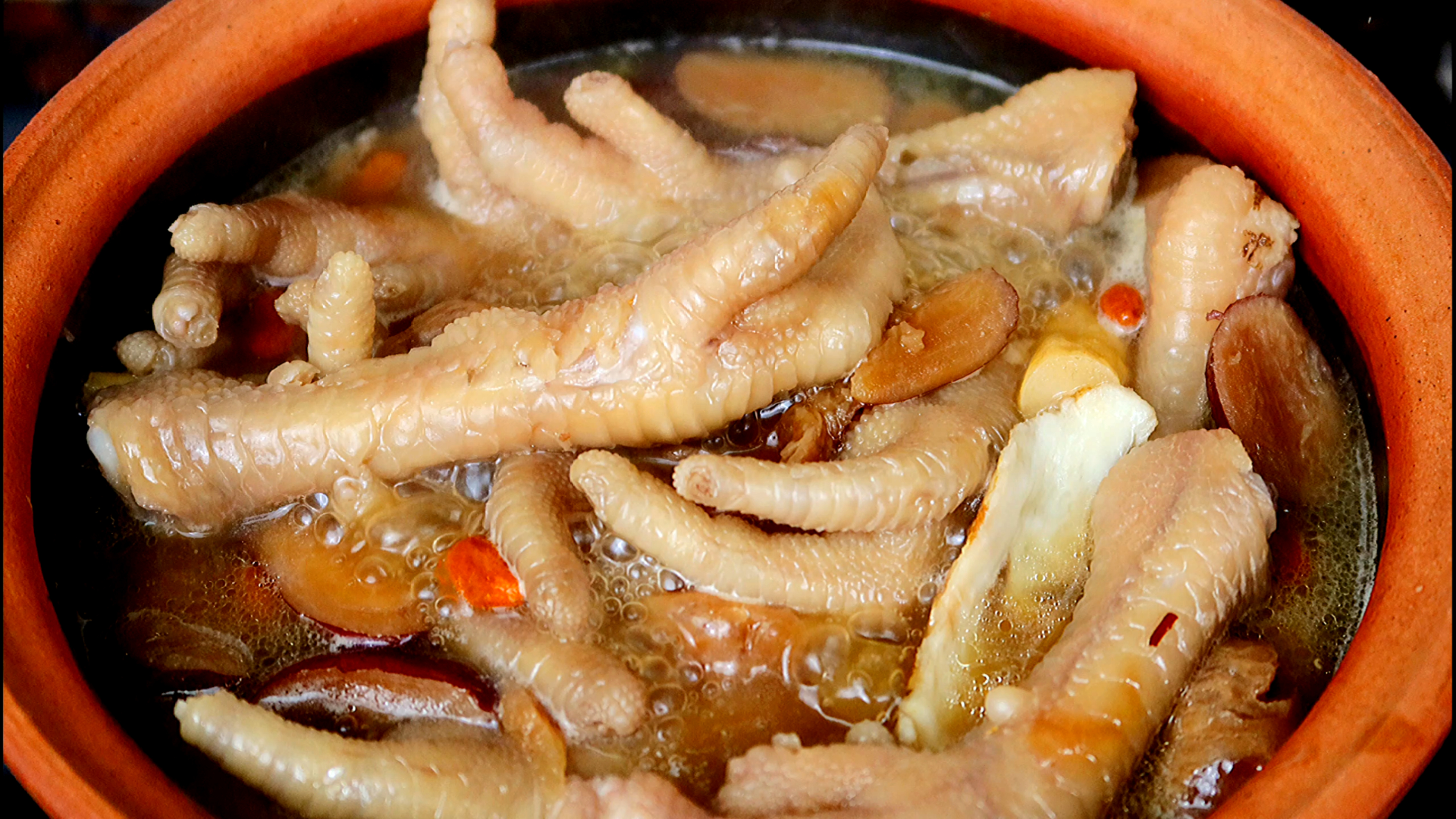 药膳鸡爪 广东早茶经典美食, 解馋不上火