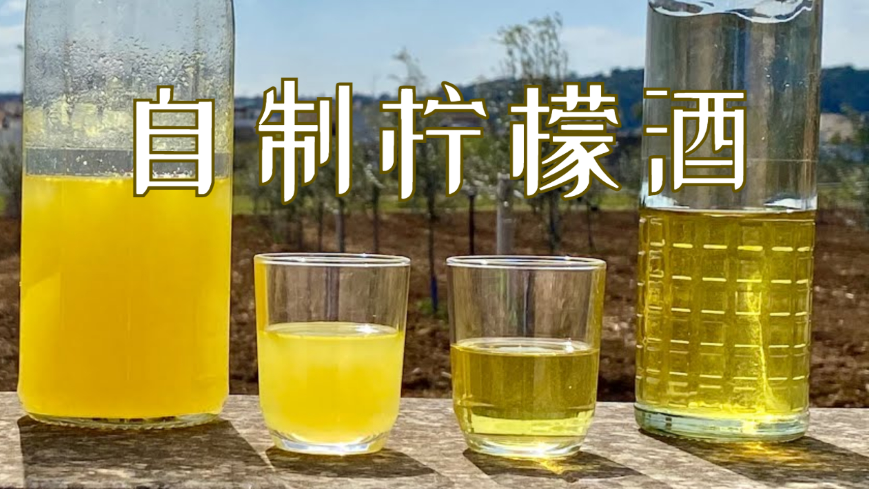厨师长教你自制柠檬酒,两种配方任你选!