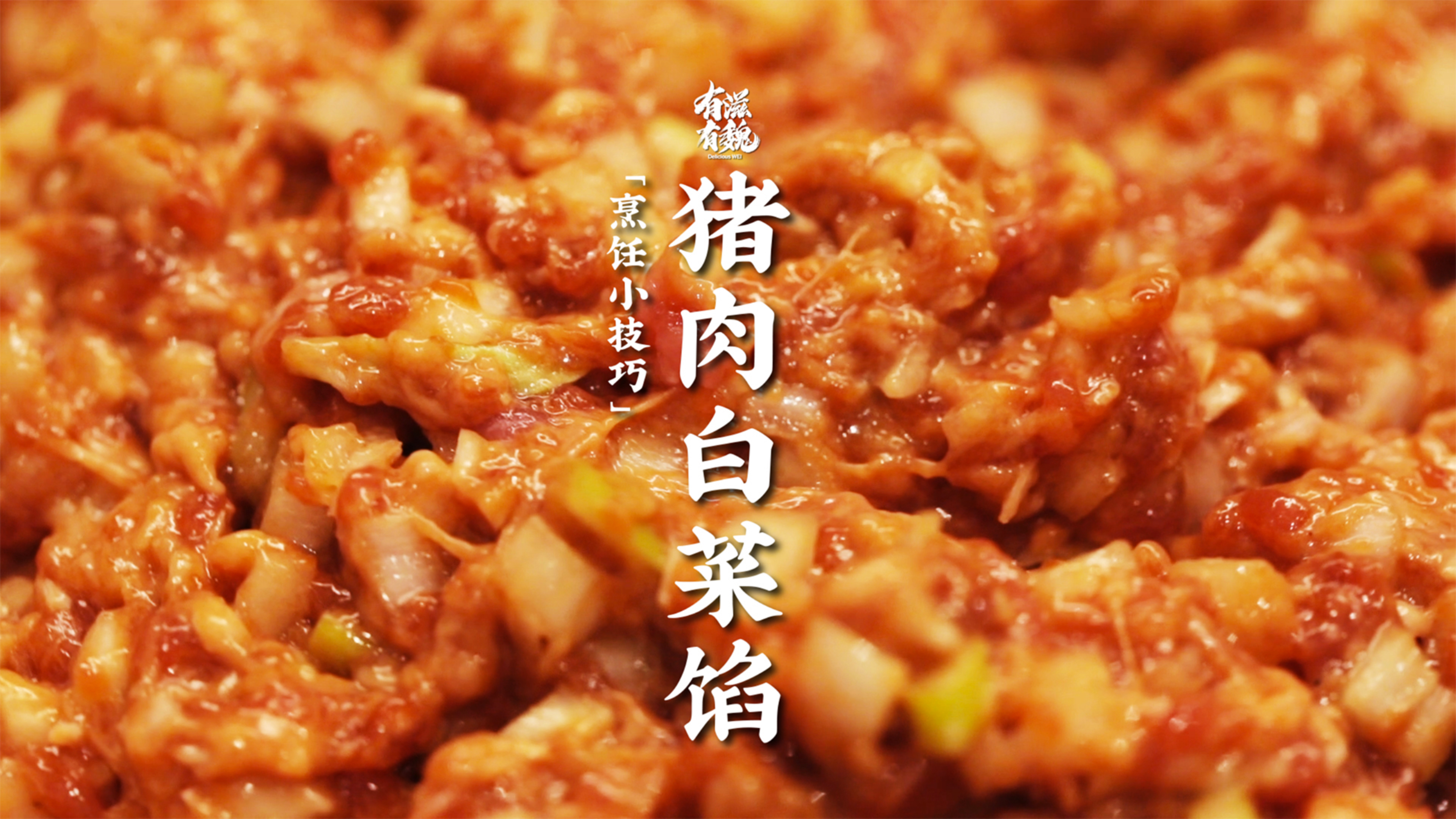 美味多汁的【猪肉白菜馅】包起饺子来!