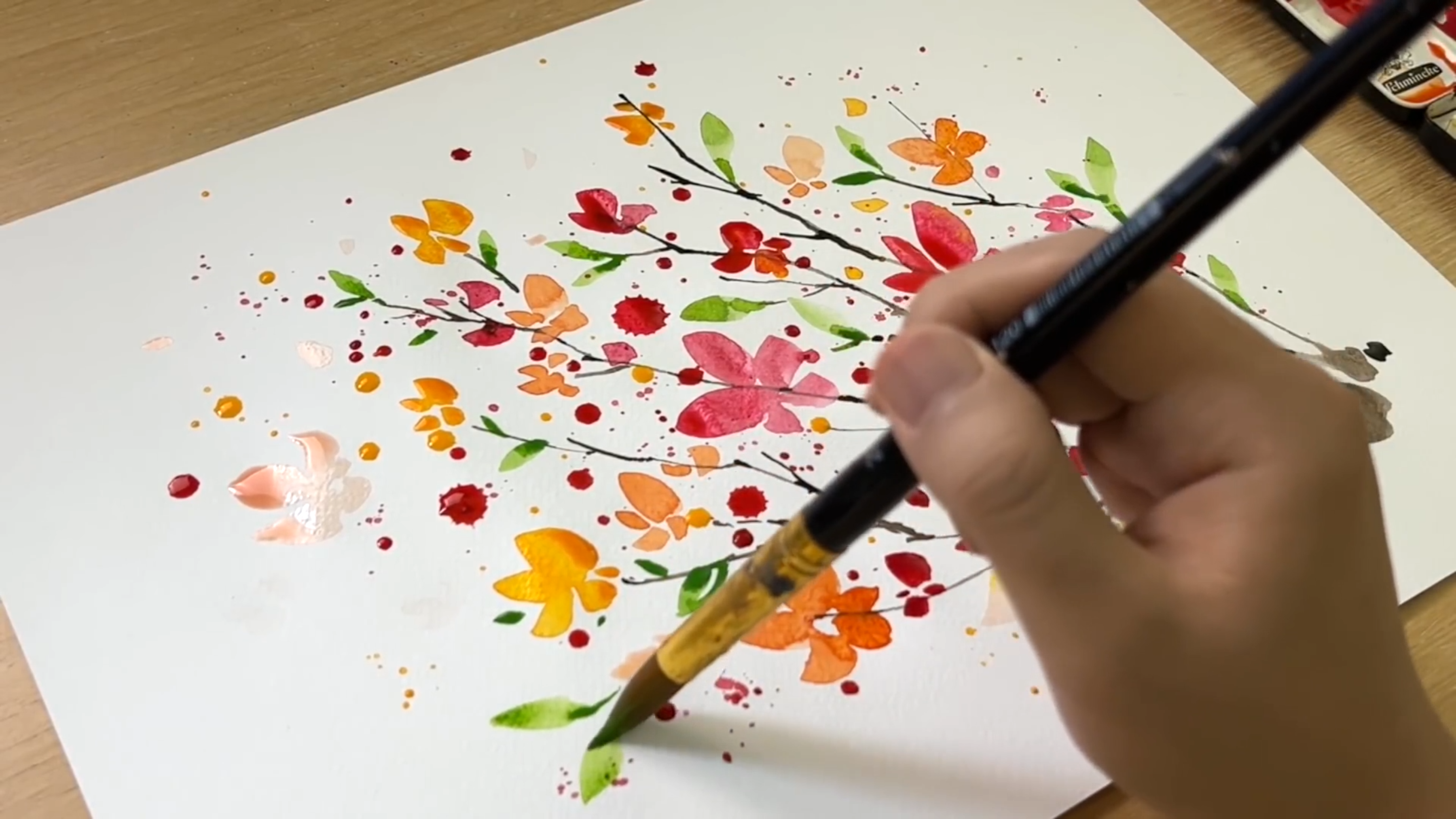 儿童水彩画+手工,初级教程,很容易掌握,零基础也可完成