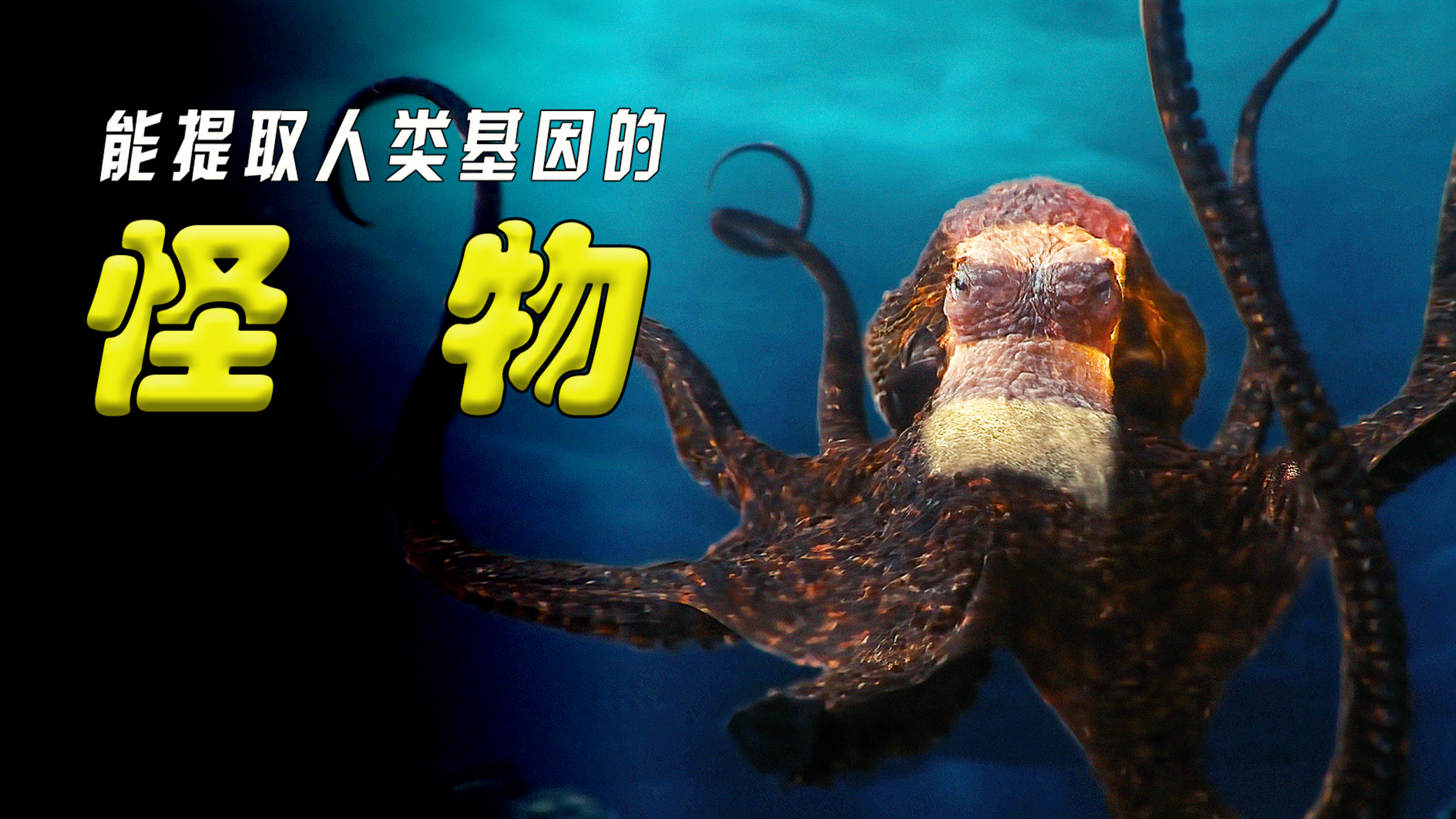 一只巨大的章鱼怪,竟可以提取人类的基因,《章鱼怪》