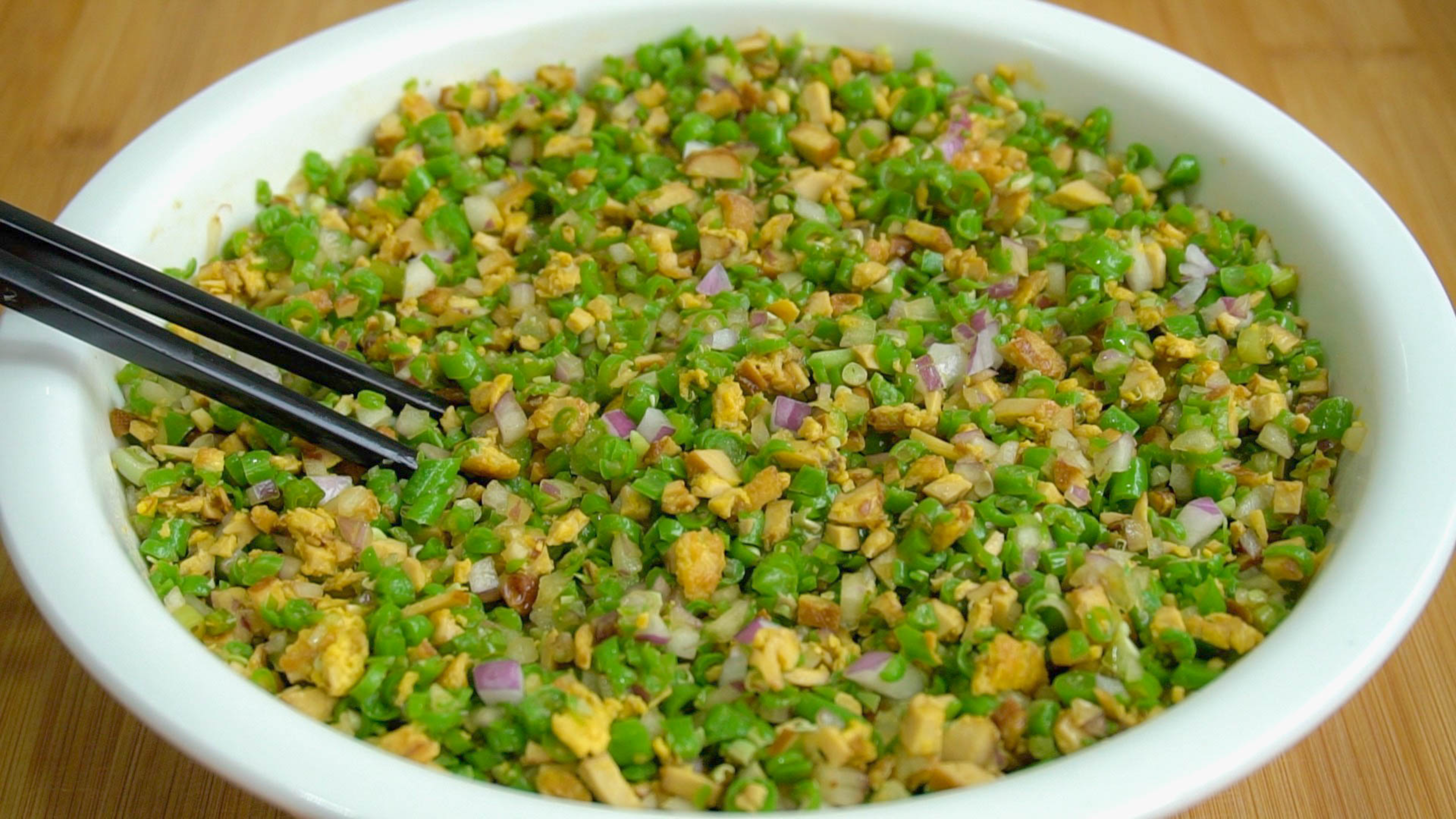 热天就馋素饺子，告诉你调馅配方，个个皮薄馅足，一口一个太香了