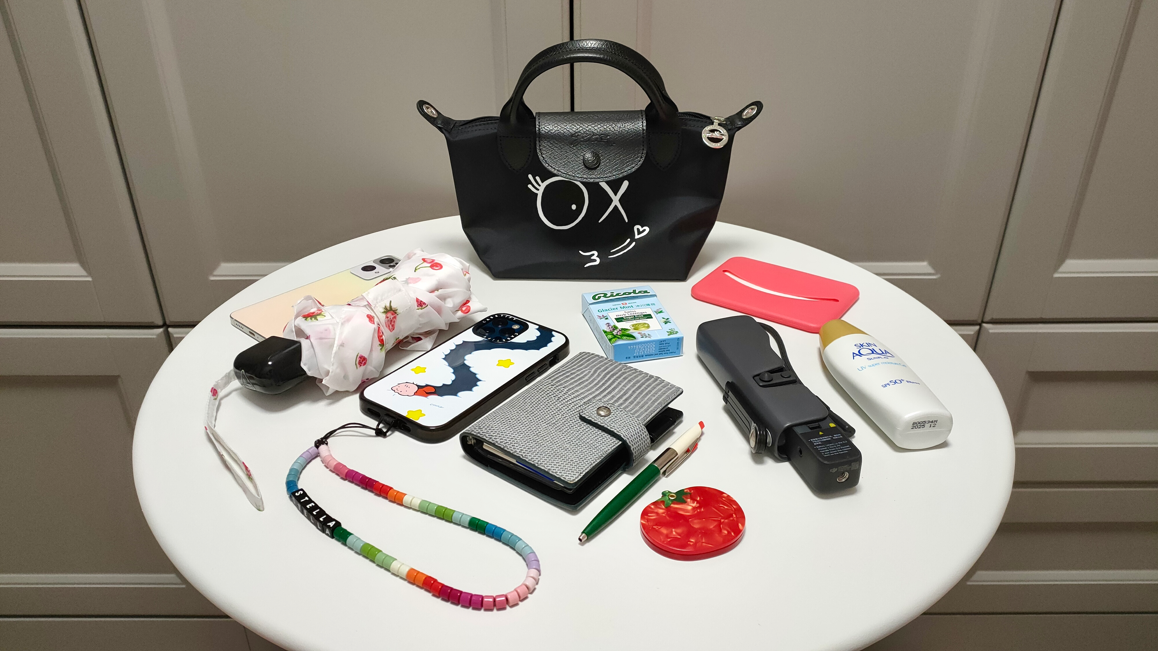 【翻包】what's in my bag?|看着小只但又很能装的珑骧迷你饺子包