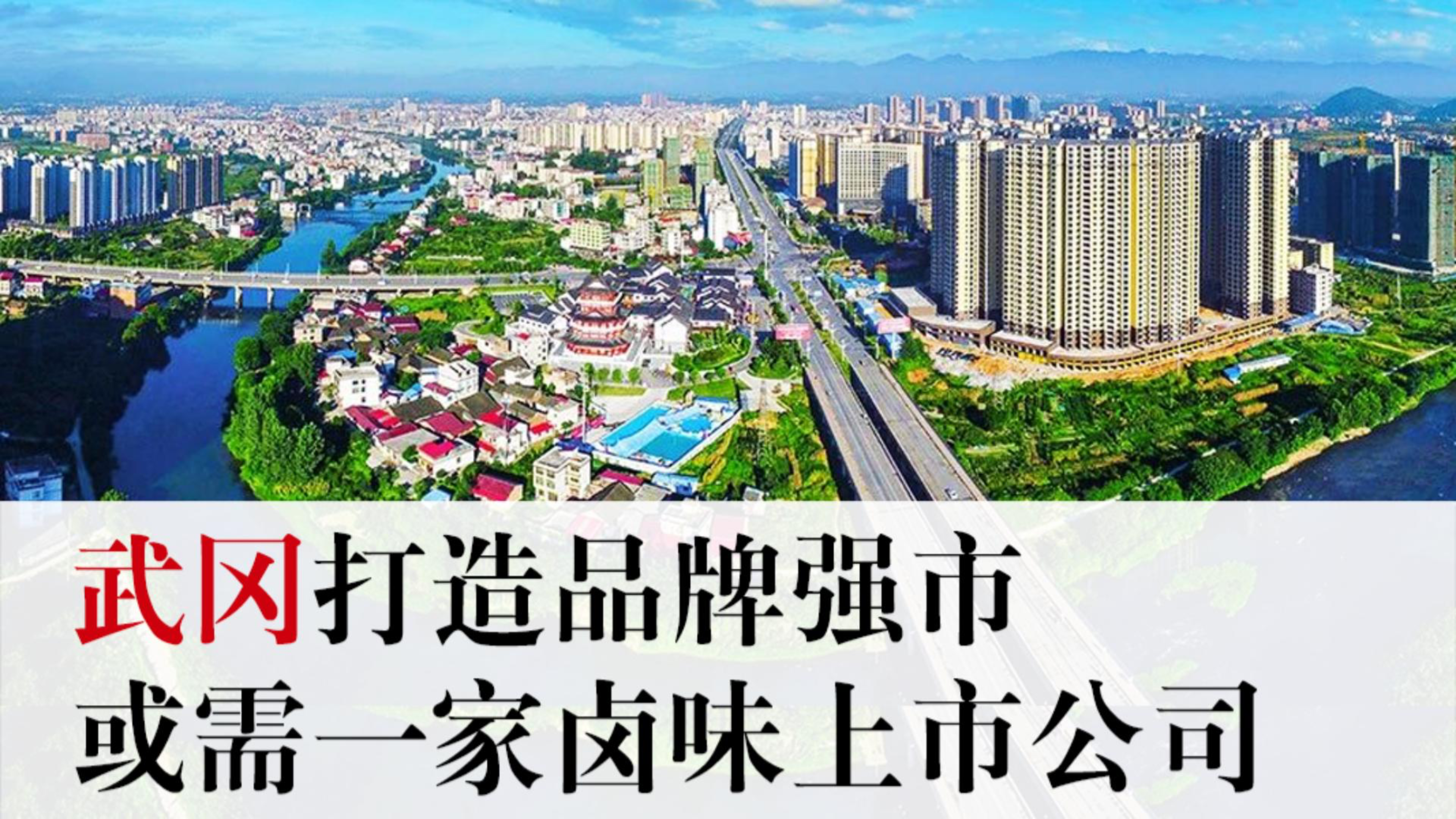 ​武冈打造品牌强市,或需一家卤味上市公司