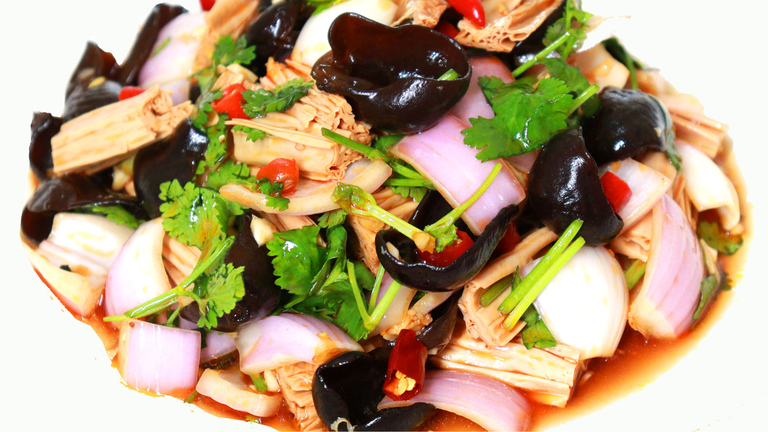 天热想吃凉拌菜,四川人最馋的“凉拌腐竹”,香辣入味,太下饭了