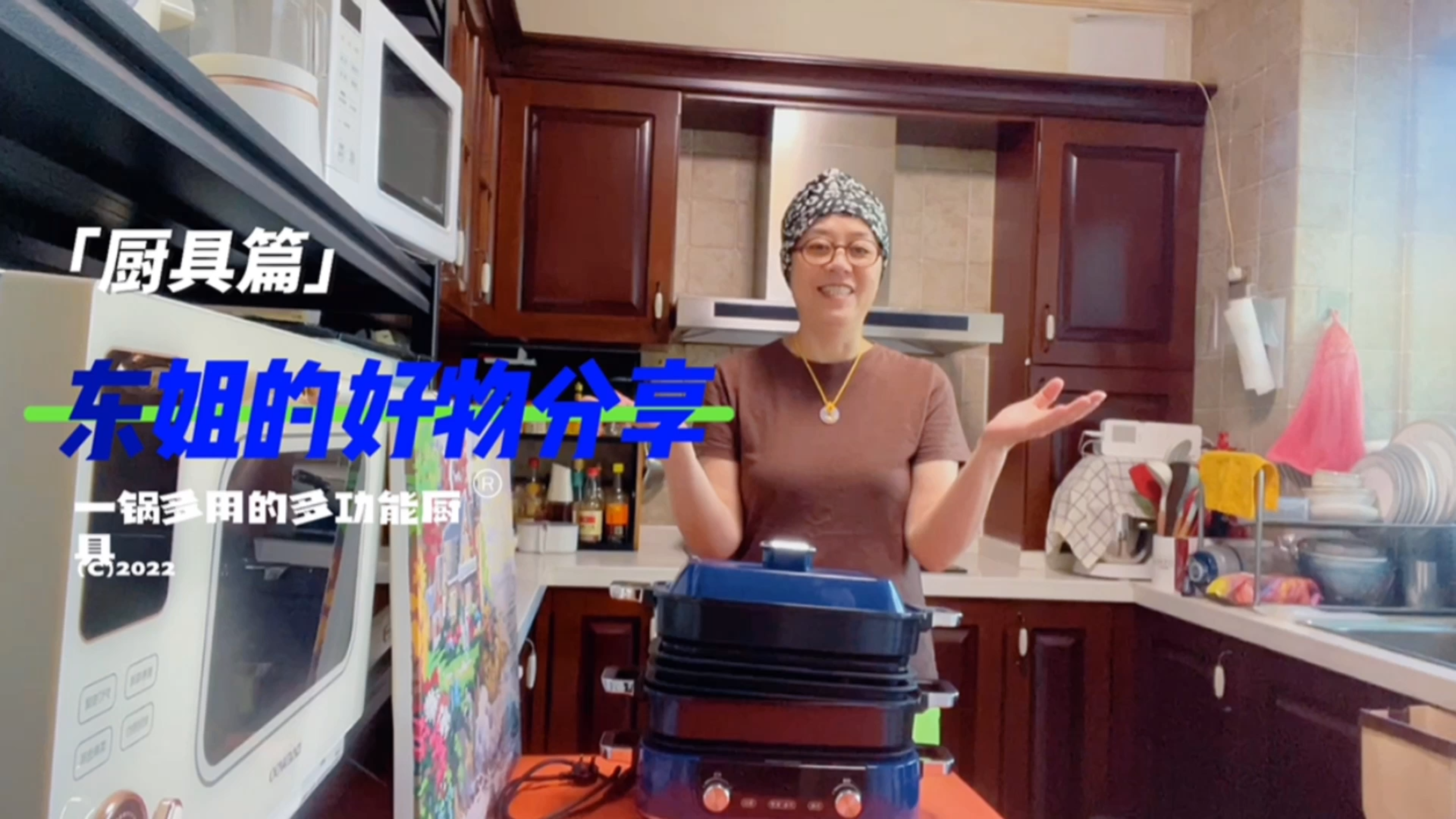 东姐详细介绍,摩飞多功能料理机!煎烤涮蒸都可以!
