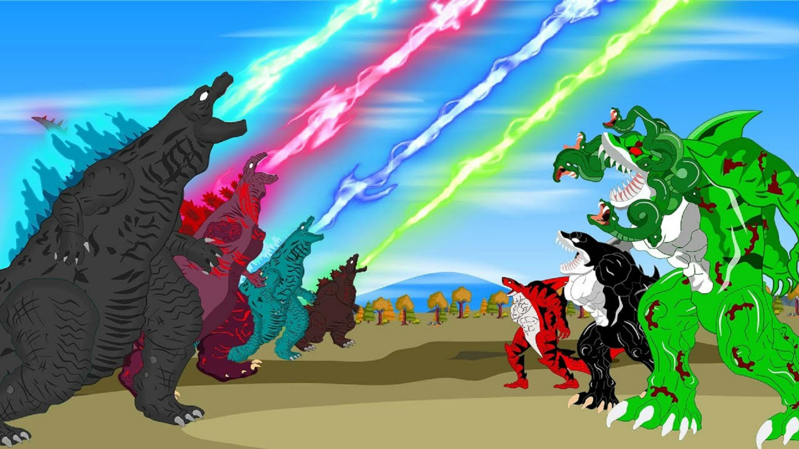 金刚哥斯拉VS鲨鱼海盗团