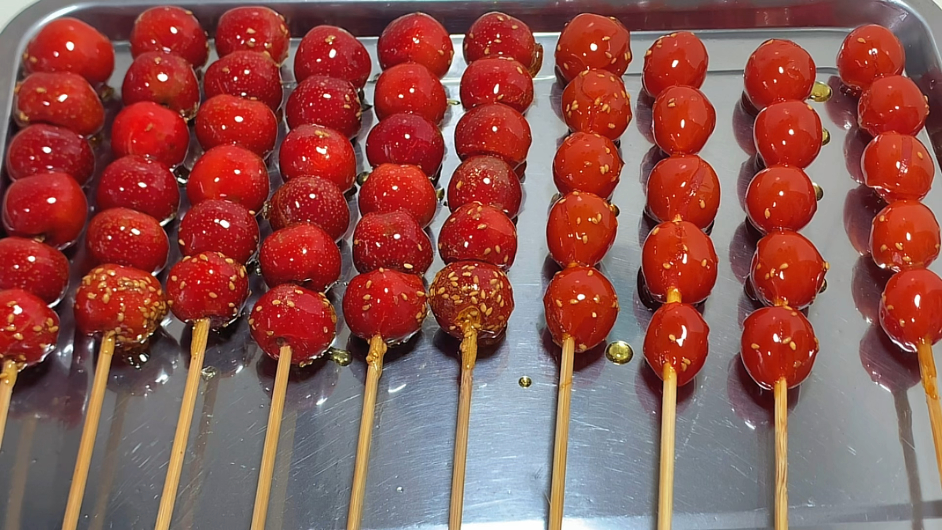 想吃冰糖葫芦不用出去买,教你在家轻松制作,酸甜可口嘎嘣脆