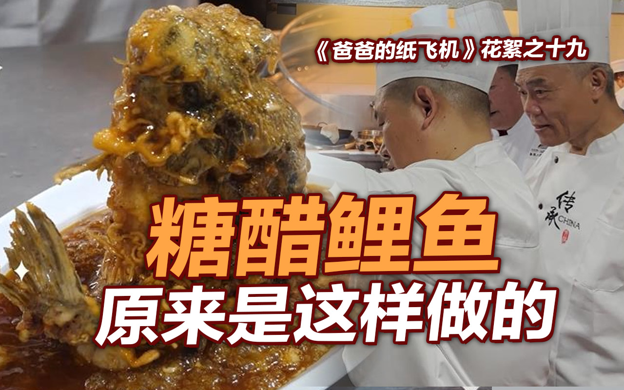 司马南 |《爸爸的纸飞机》花絮之十九:糖醋鲤鱼原来是这样做的