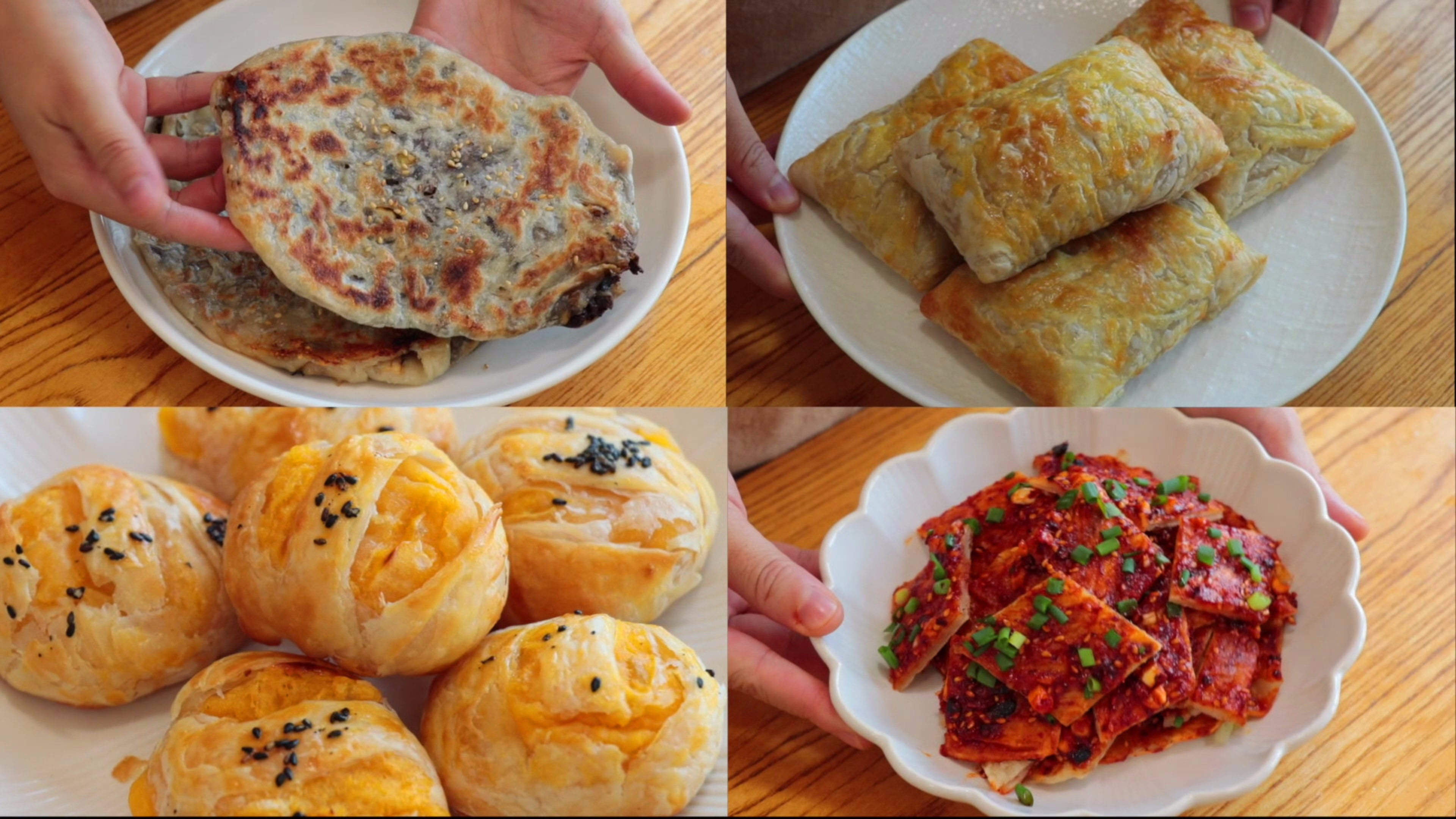 家里吃不完的手抓饼，早餐试试这4种吃法，简单方便又好吃