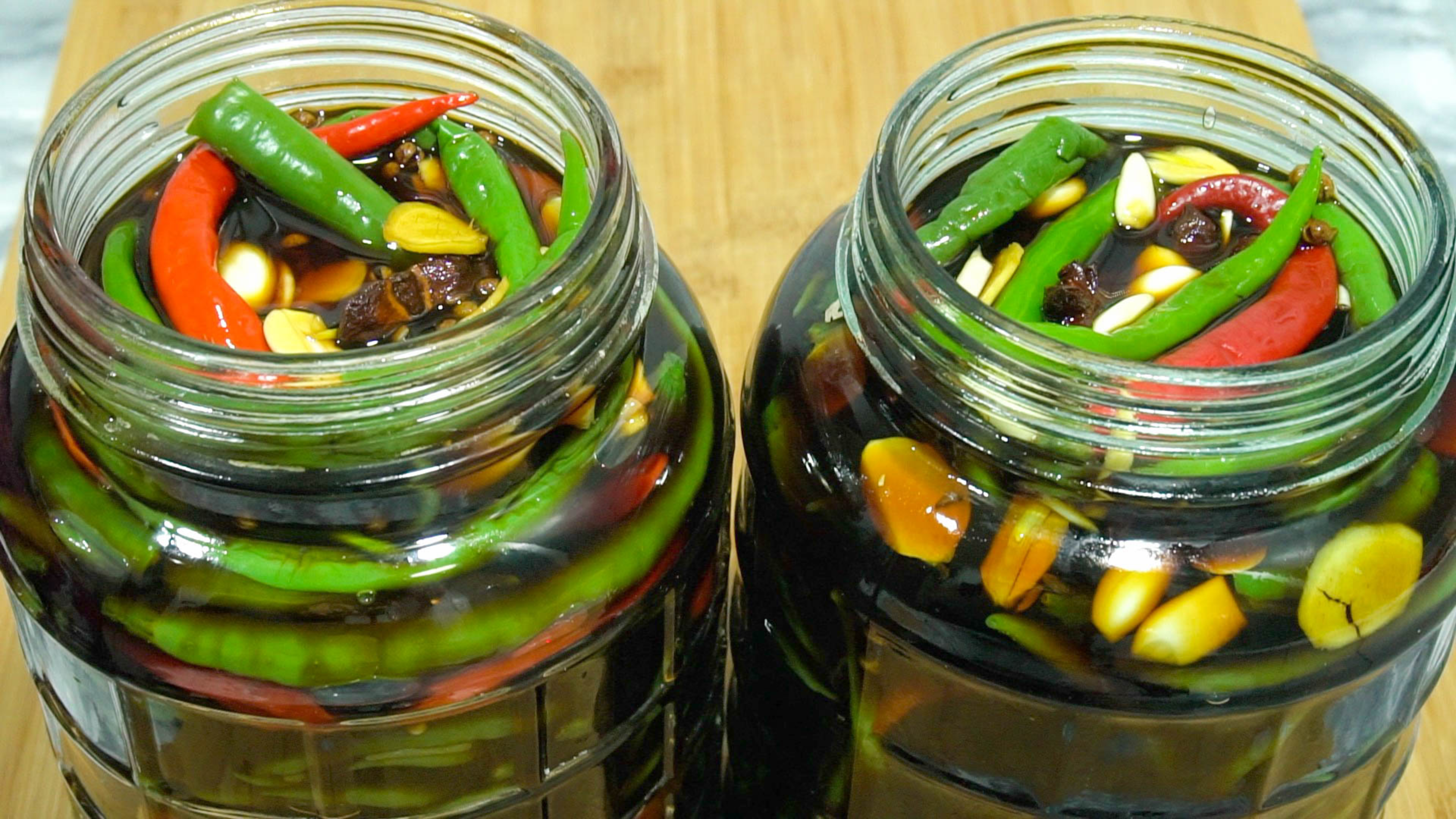 妈妈每年都腌五香辣椒,一次解决3个月开胃菜,配方比例毫无保留