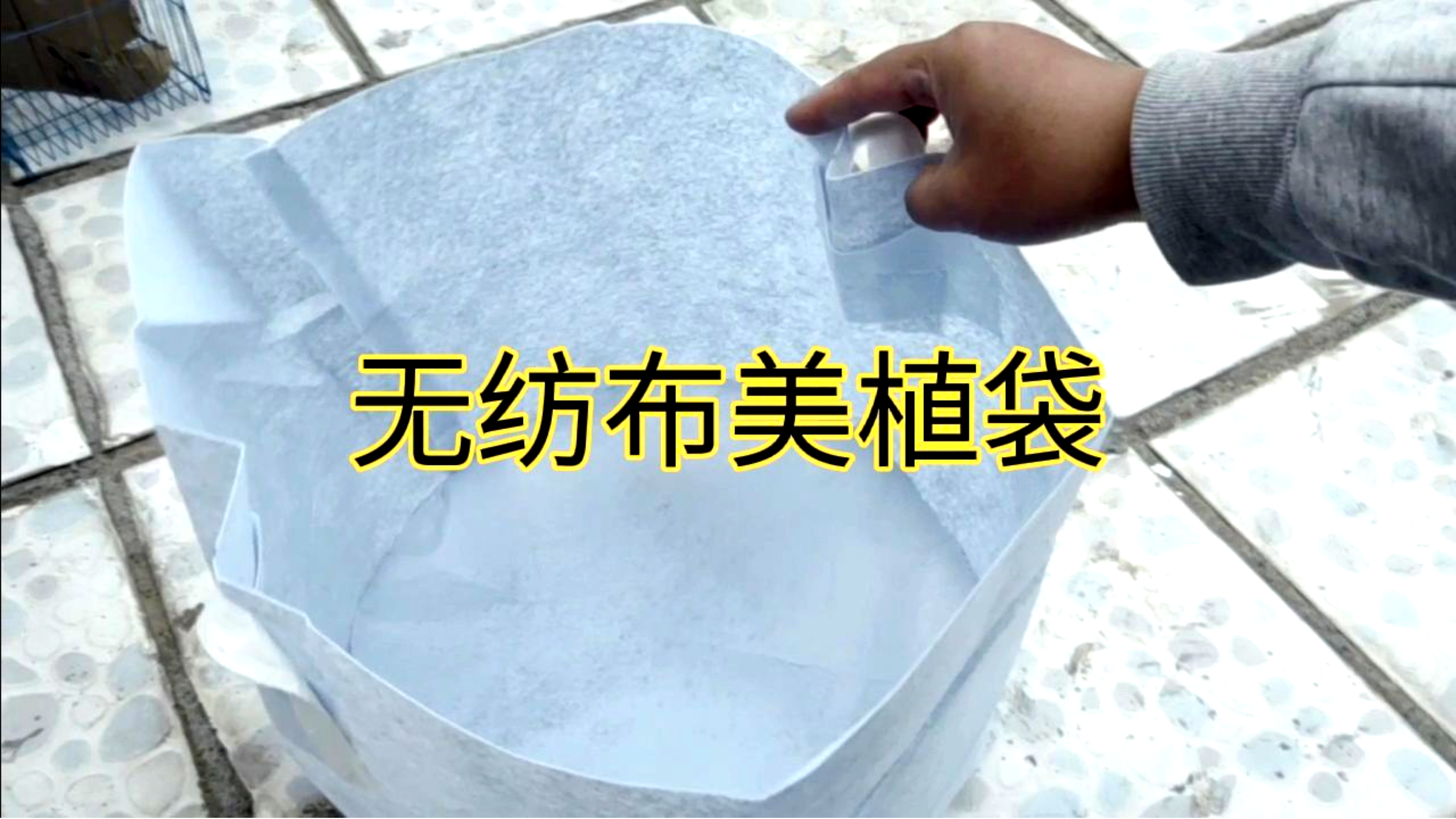 买几个无纺布美植袋,弄点土种点果蔬完全可以,便宜好用