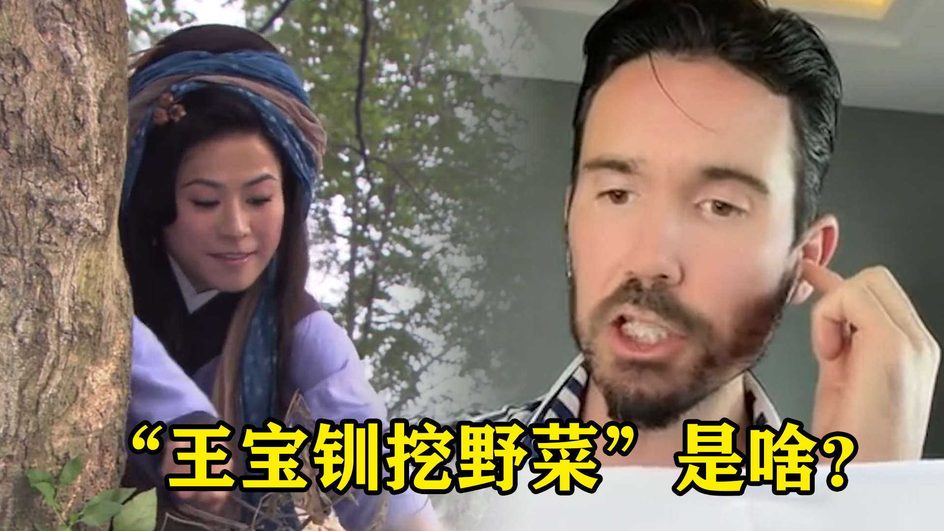 “王宝钏挖野菜”是啥?短短几天6亿播放,老外都被洗脑了