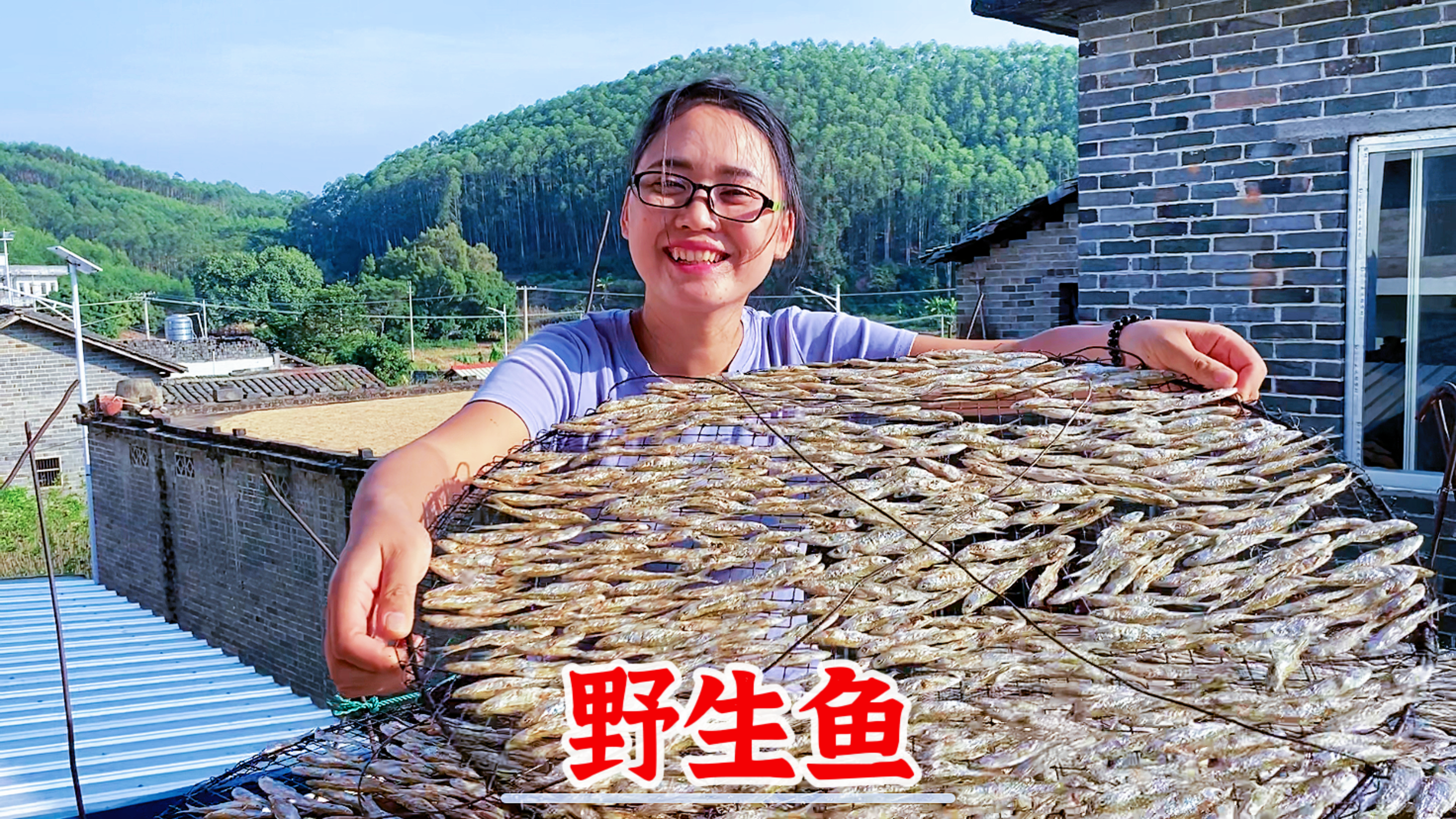 这种野生小鱼仔吃过没?放辣椒一起炒,吃过都赞不绝口!