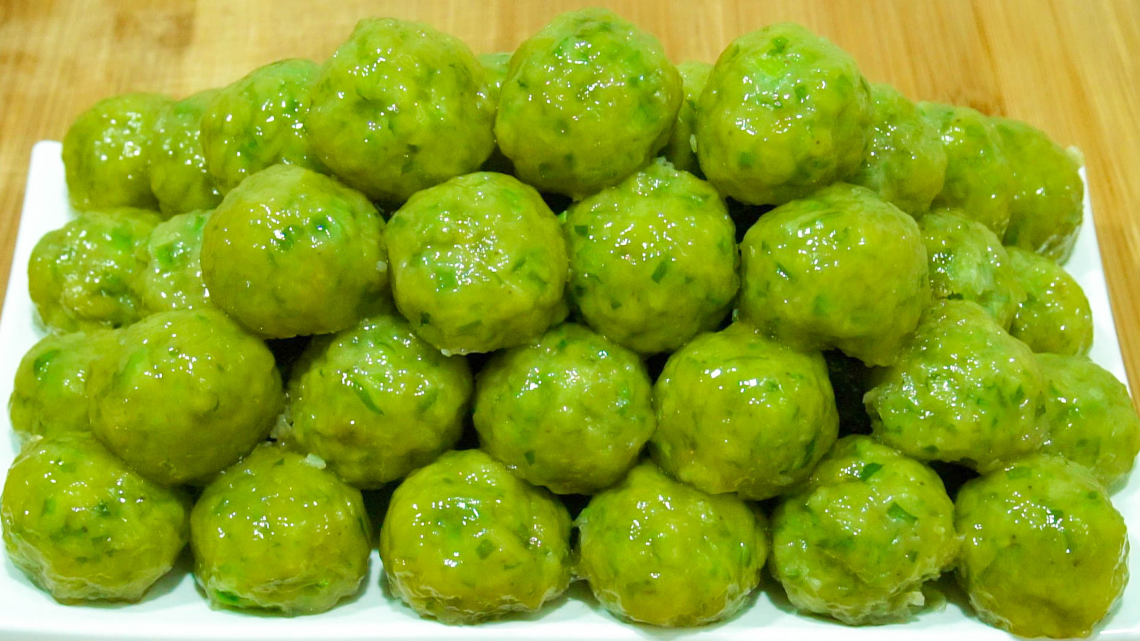 农村宴席上才能吃到的萝卜滑丸子,不用腌制和油炸,做一顿吃7天