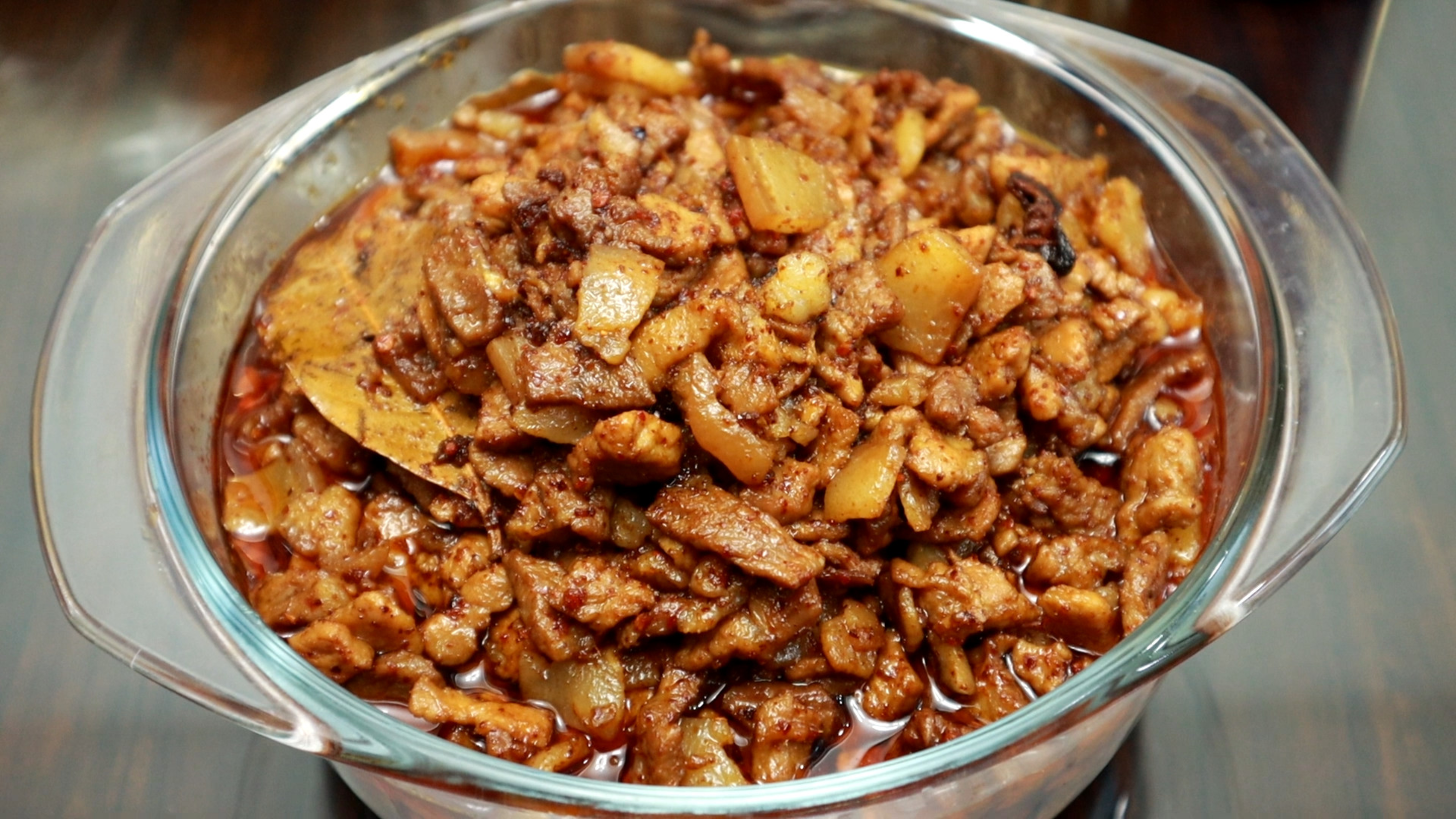 这才是陕西臊子的正确做法，肉香浓郁，好吃无腥味，方法超简单