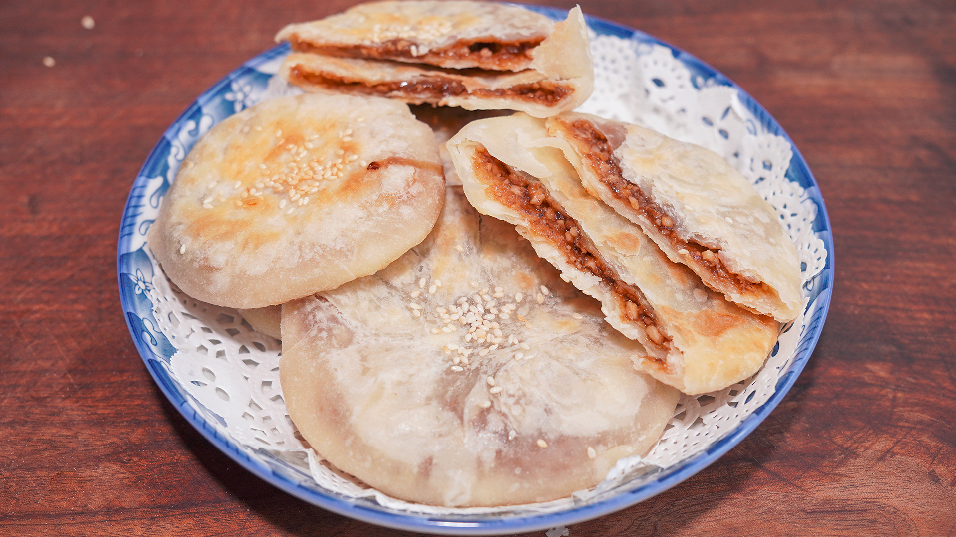 红糖核桃酥饼,健脑补气真美味,不发面不醒面,香甜酥脆太好吃了