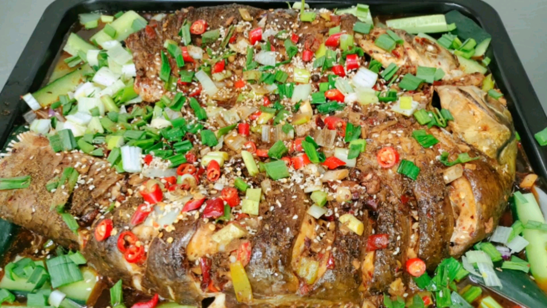 零失败的家庭版烤鱼,不煎不油炸,不加一滴水,鲜香滑嫩入味好吃