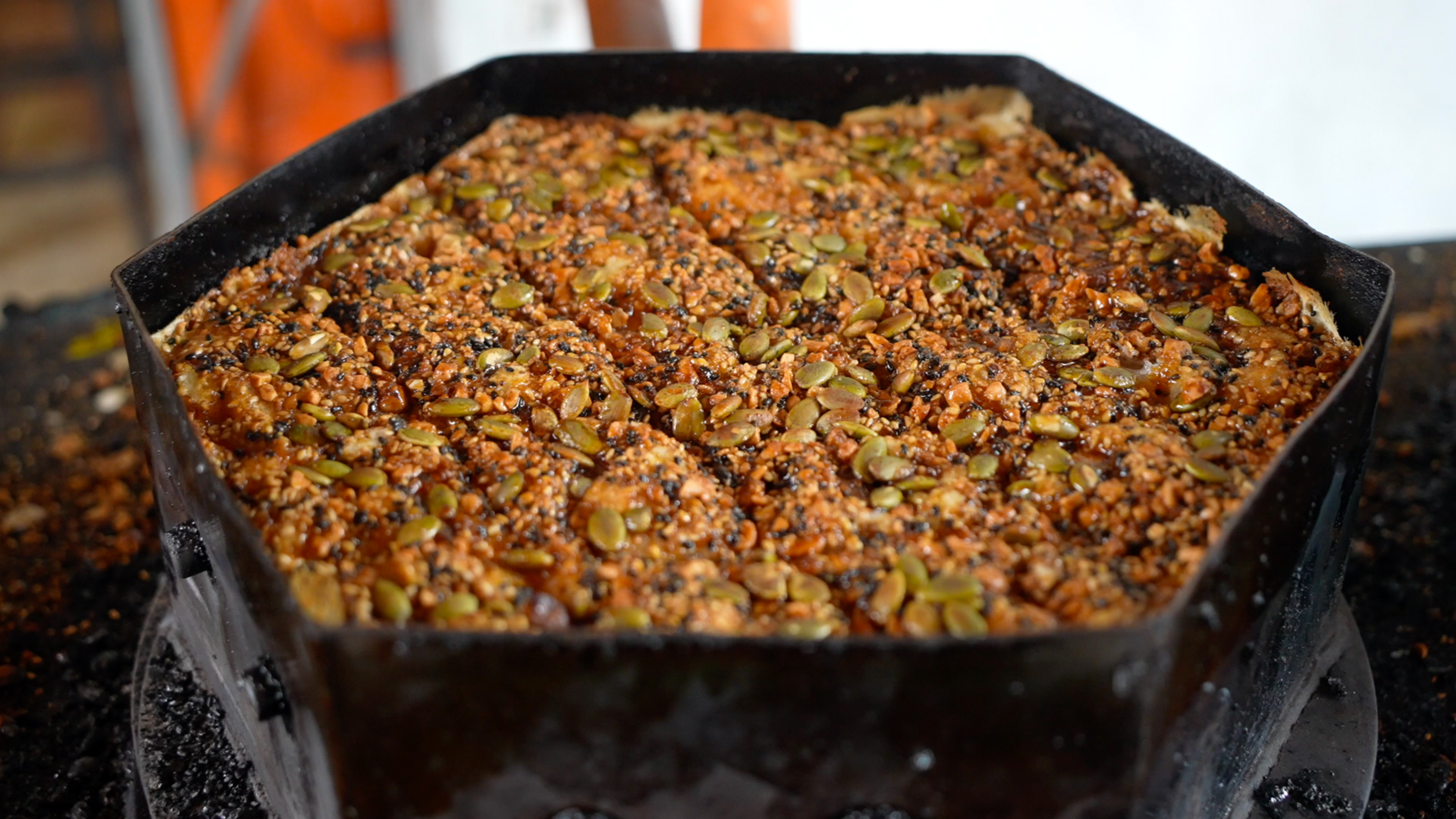 街头王牌小吃,糯唧唧的梅花糕制作合集,浙江台州街头小吃!