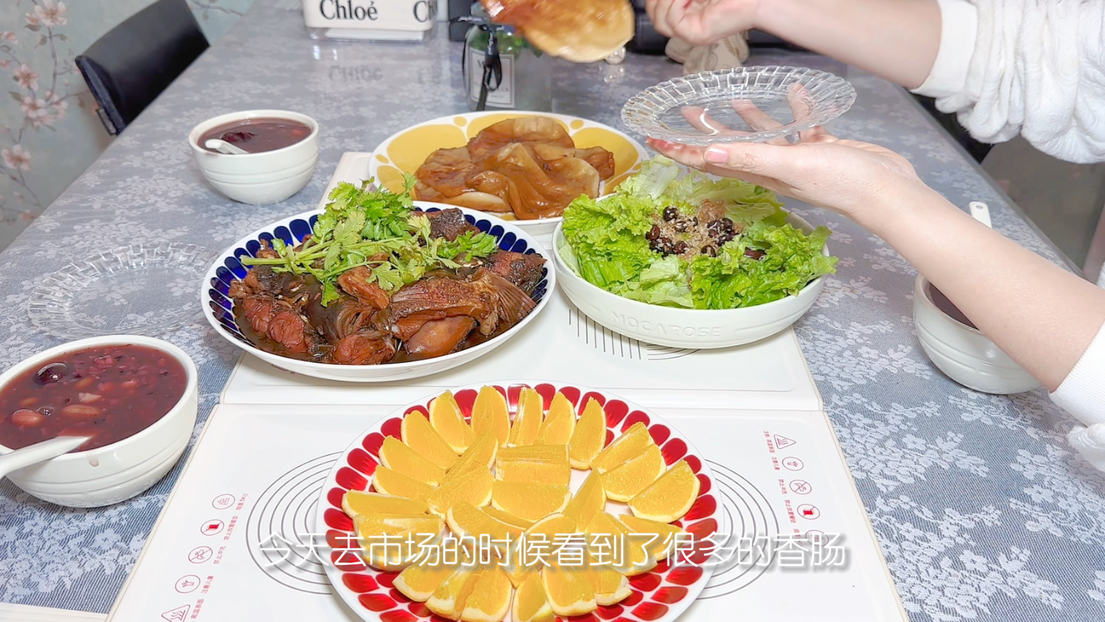谁家老婆能这样?天天午餐不重样,今天的腊八粥、瓦块鱼绝了